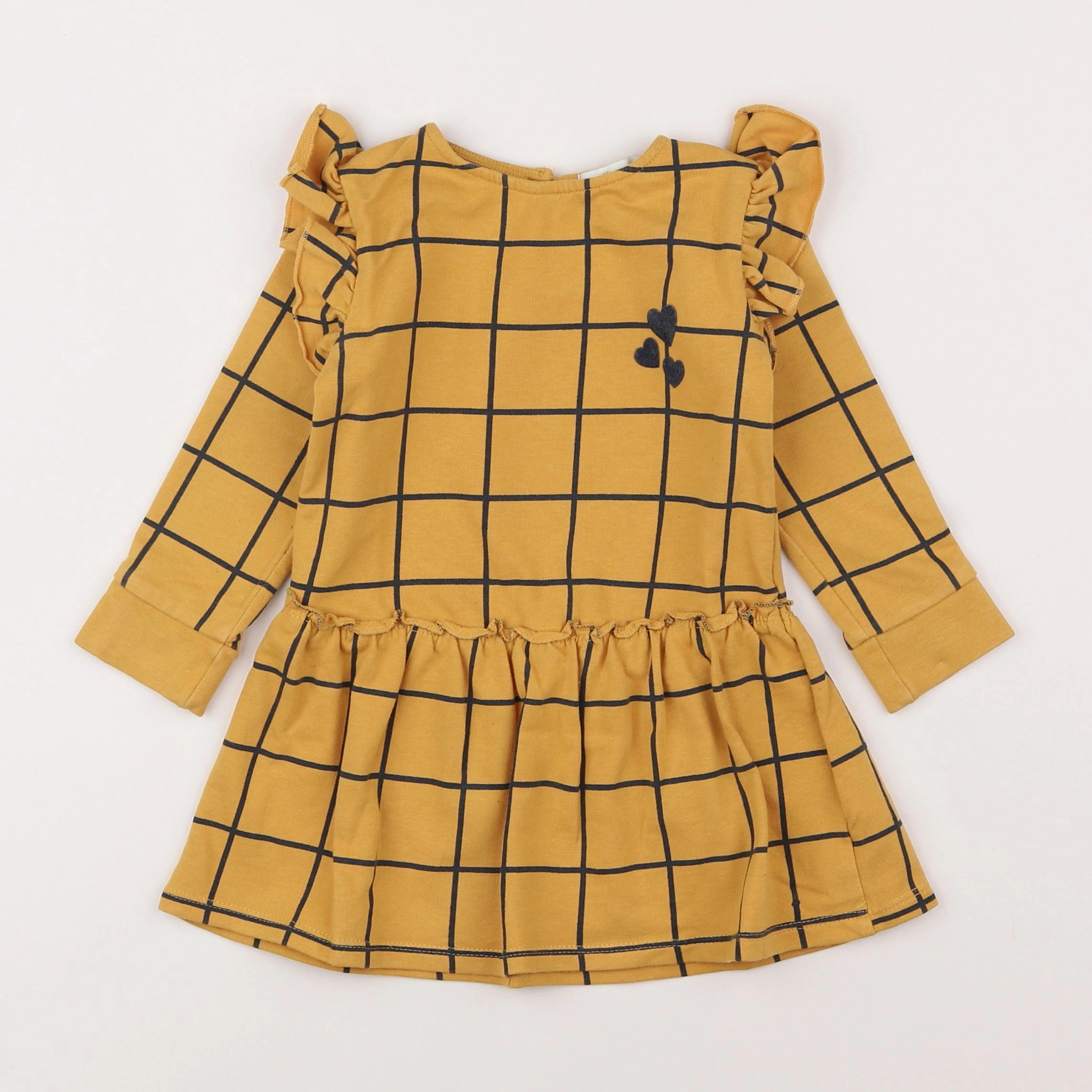 Vertbaudet - robe jaune - 2 ans