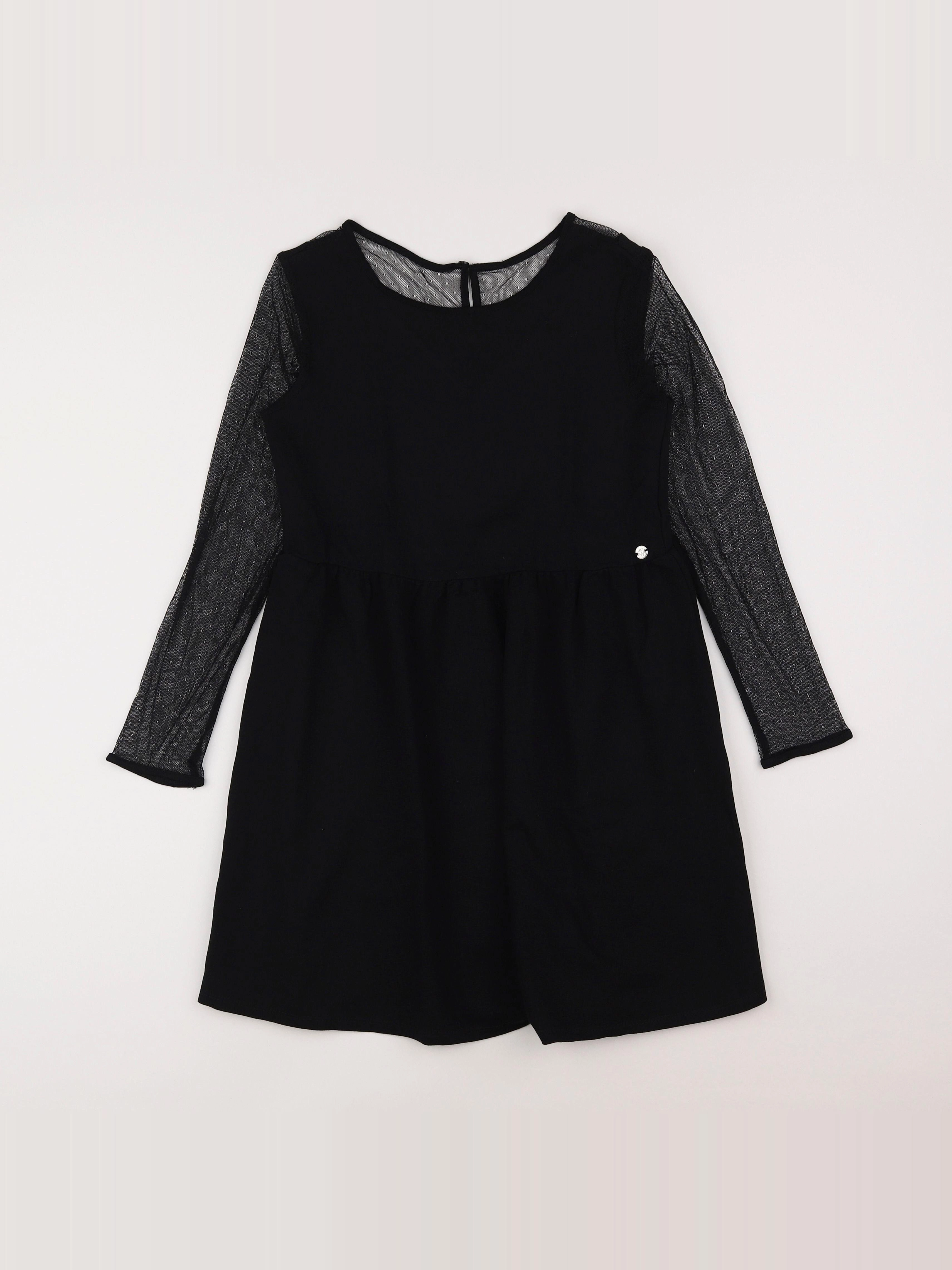 IKKS - robe noir - 10 ans