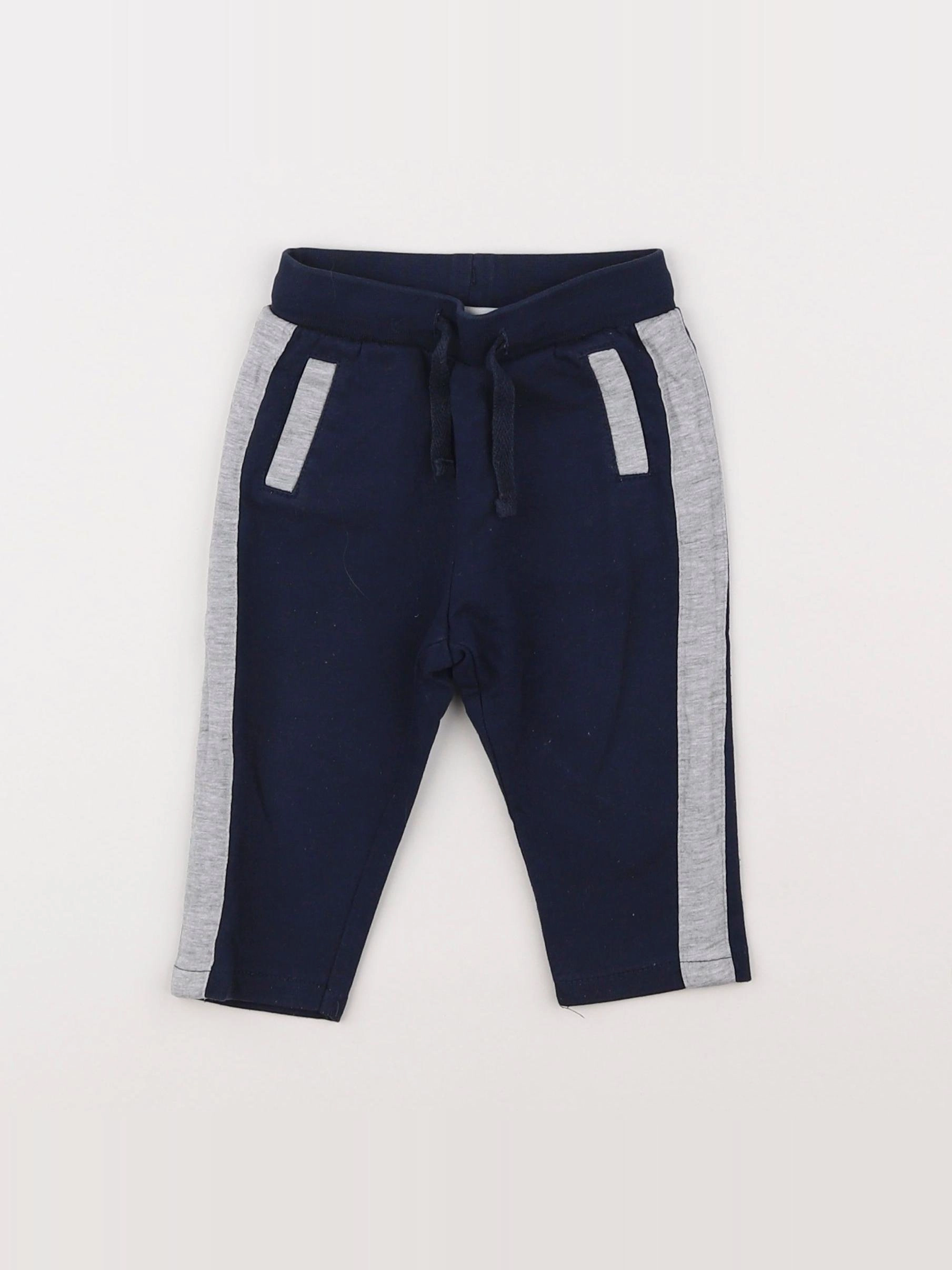 Vertbaudet - jogging bleu - 9 mois