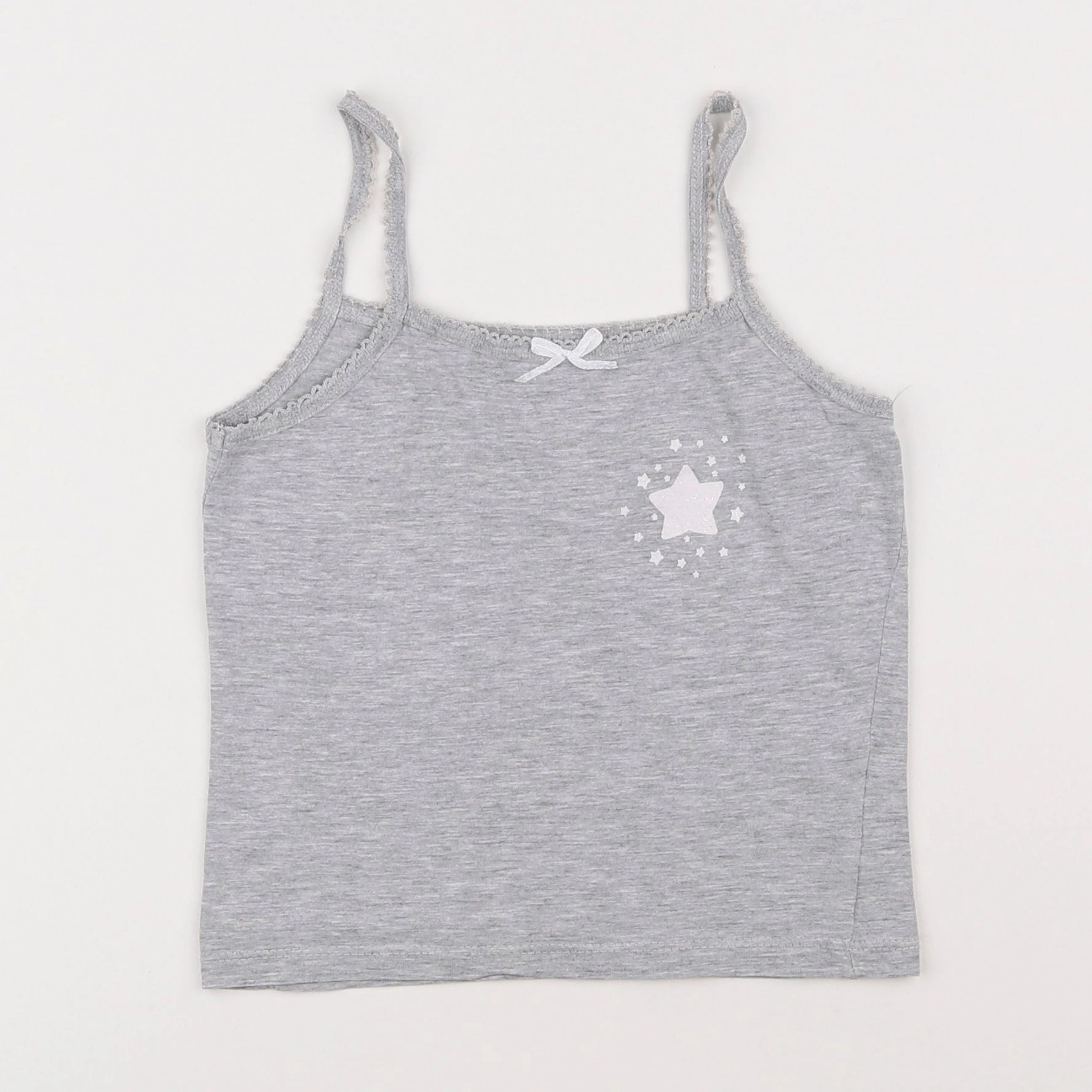 Vertbaudet - maillot de corps gris - 4 ans