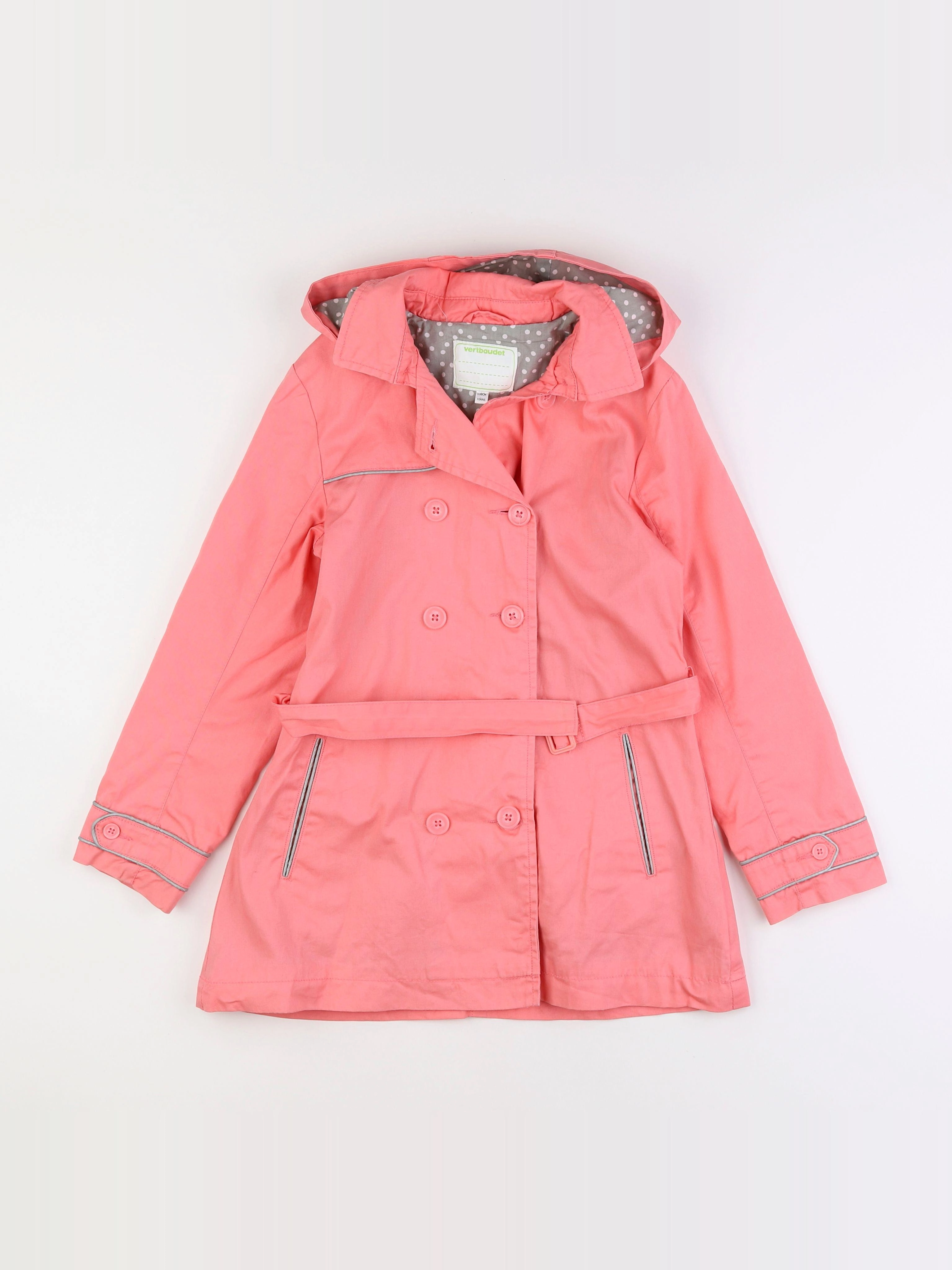 Vertbaudet - veste rose - 10 ans