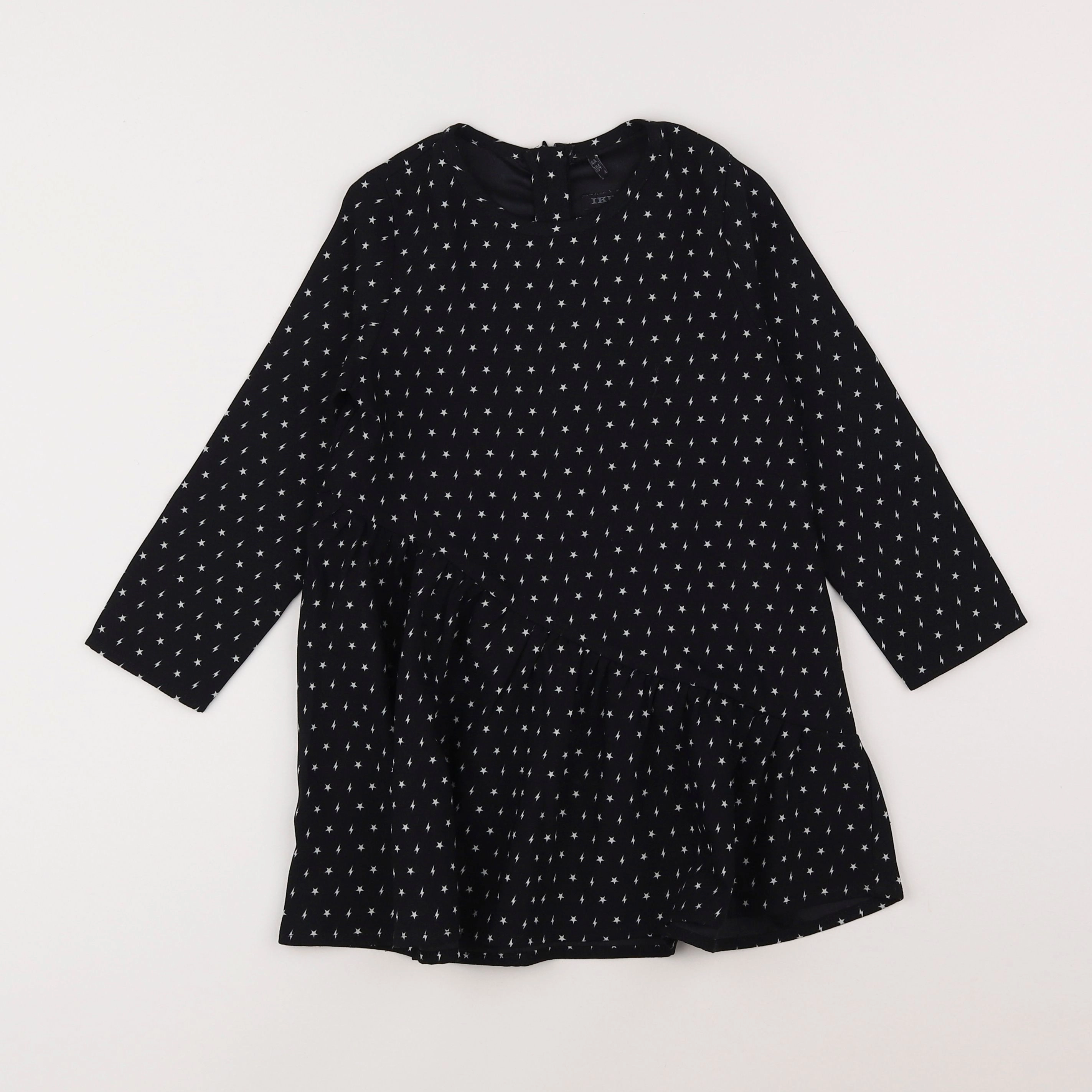 IKKS - robe noir - 4 ans