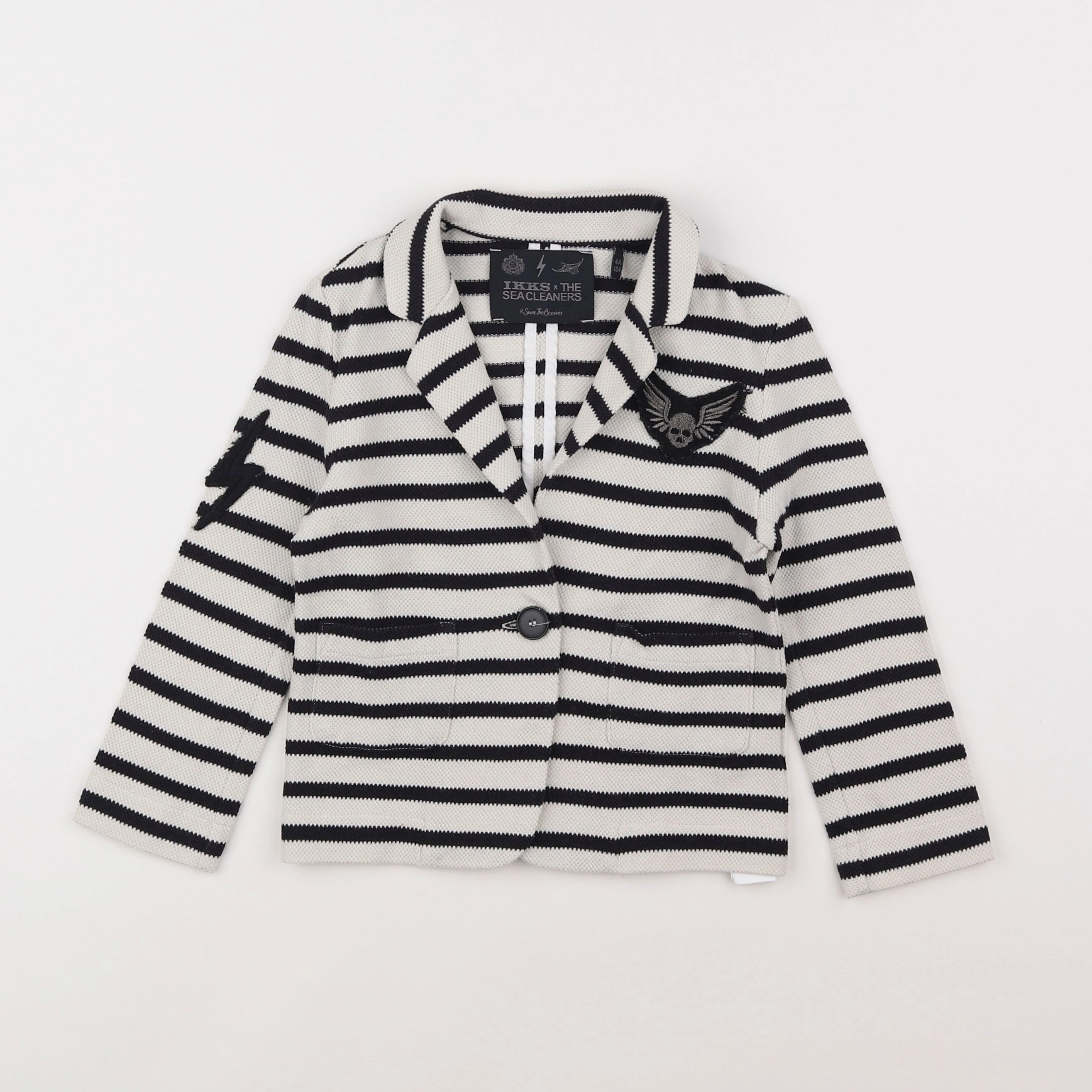 IKKS - veste blanc - 4 ans