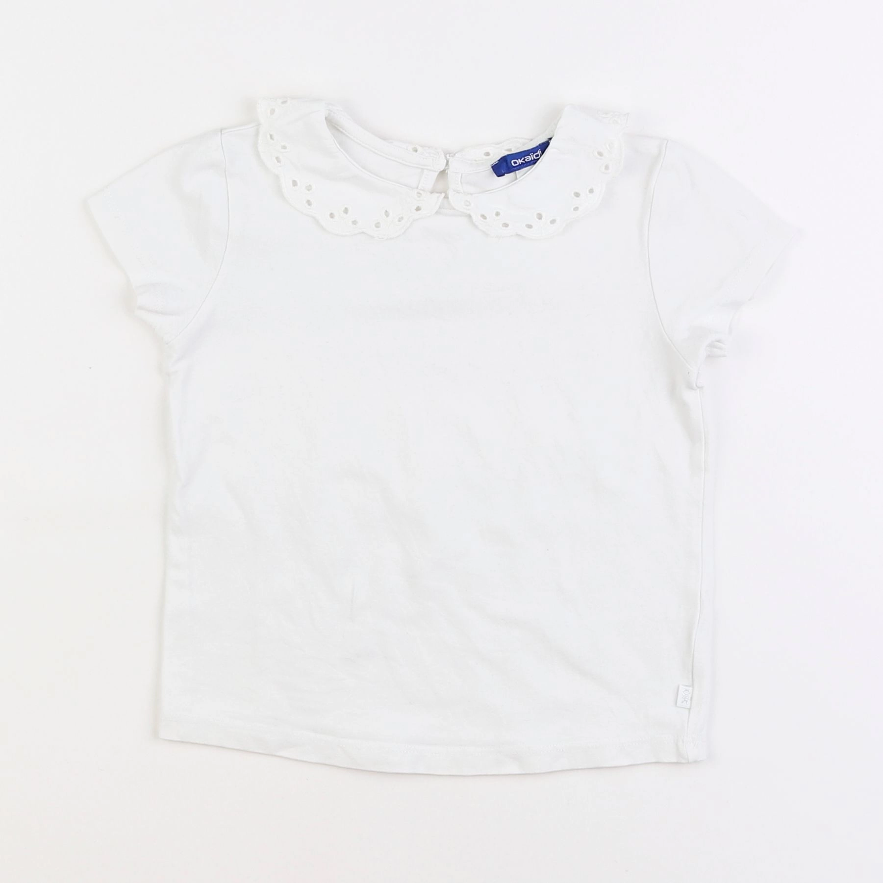 Okaidi - tee-shirt blanc - 4 ans