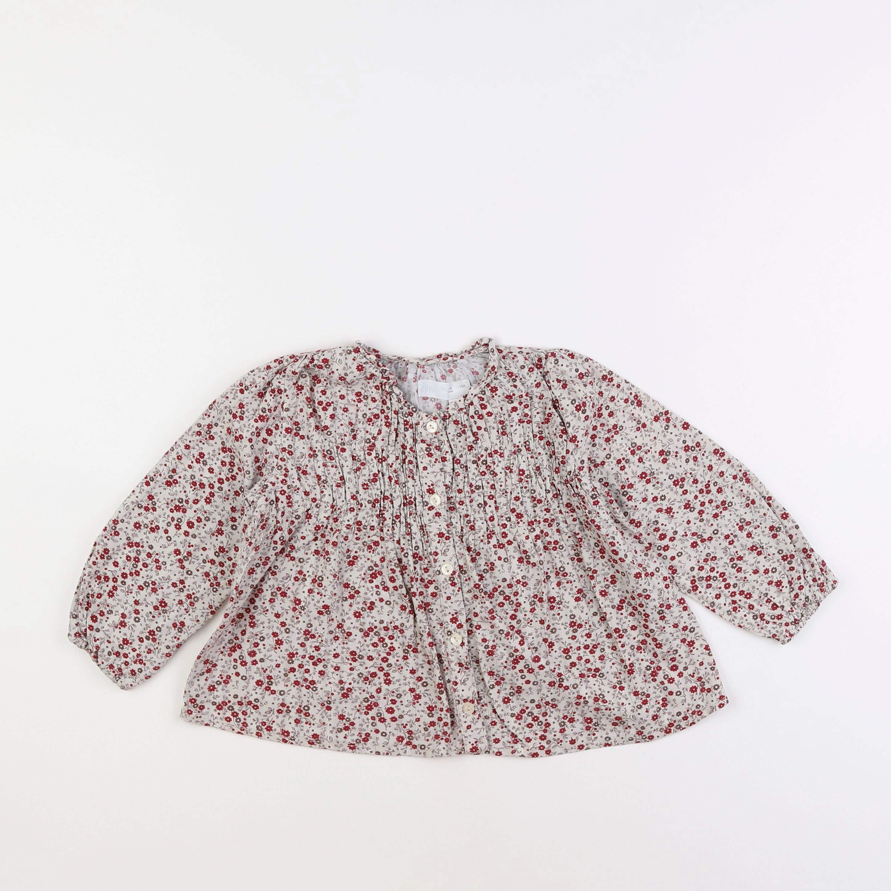 Zara - blouse multicolore - 3/4 ans