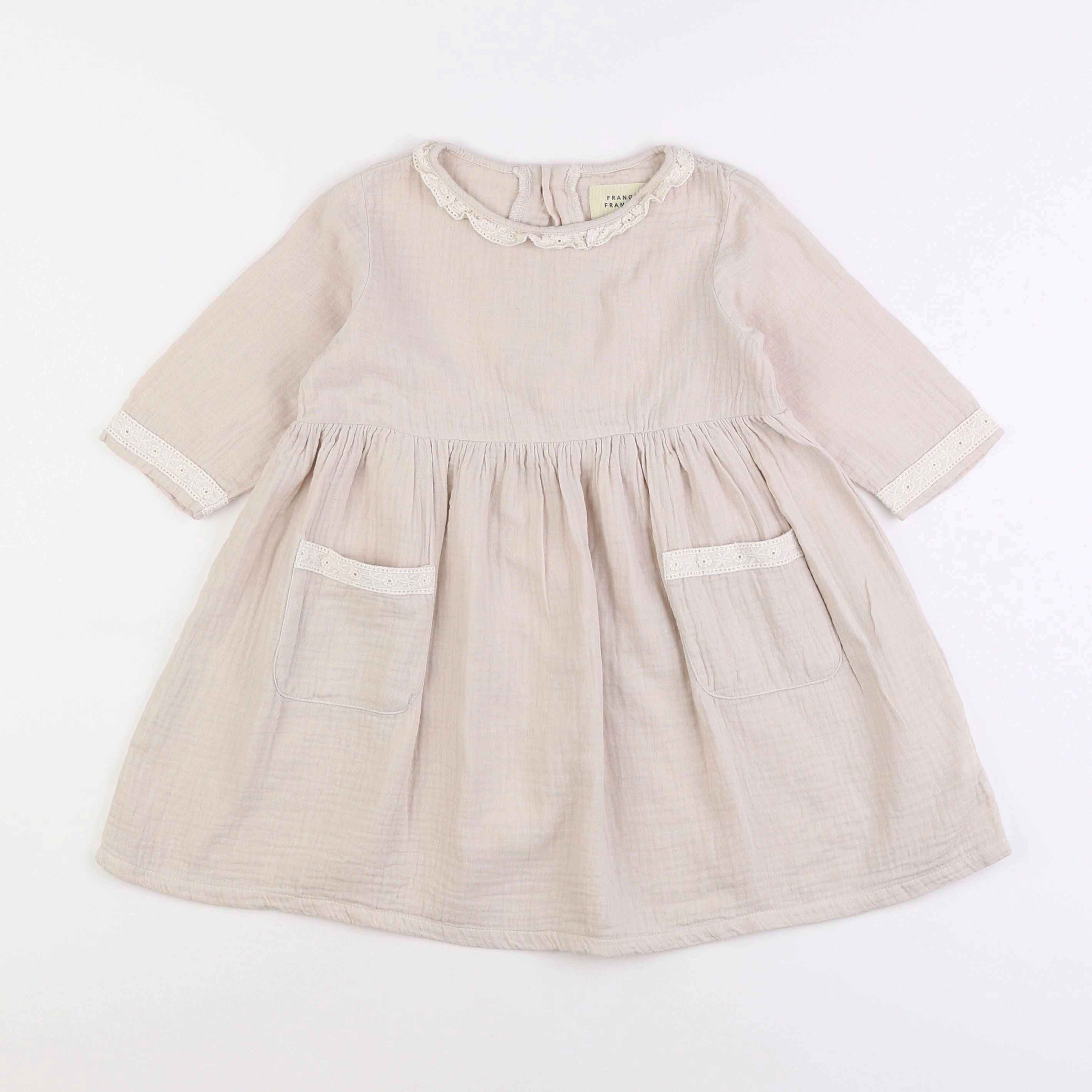 Frangin Frangine - robe beige - 3 ans