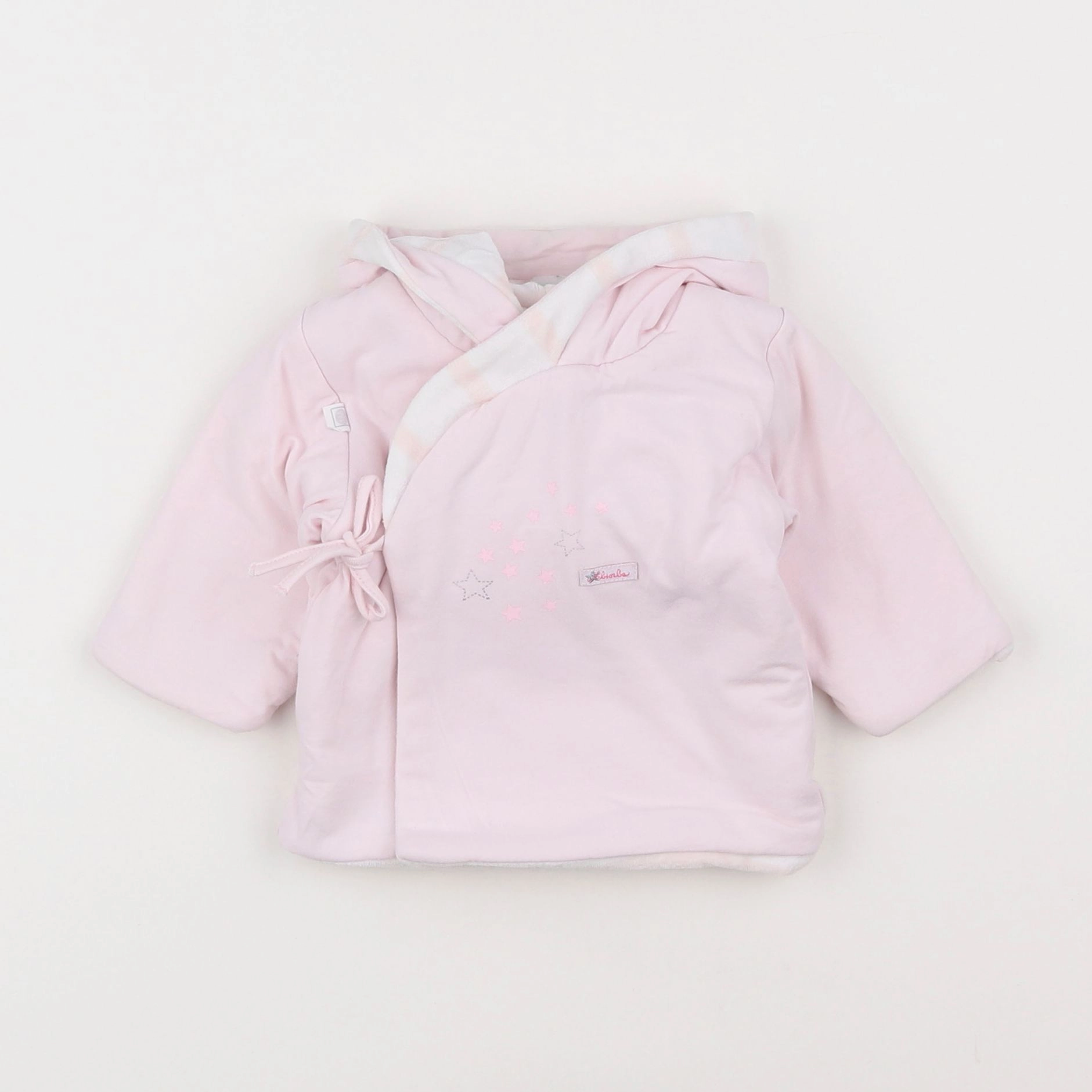 Absorba - veste doublé rose - 1 mois