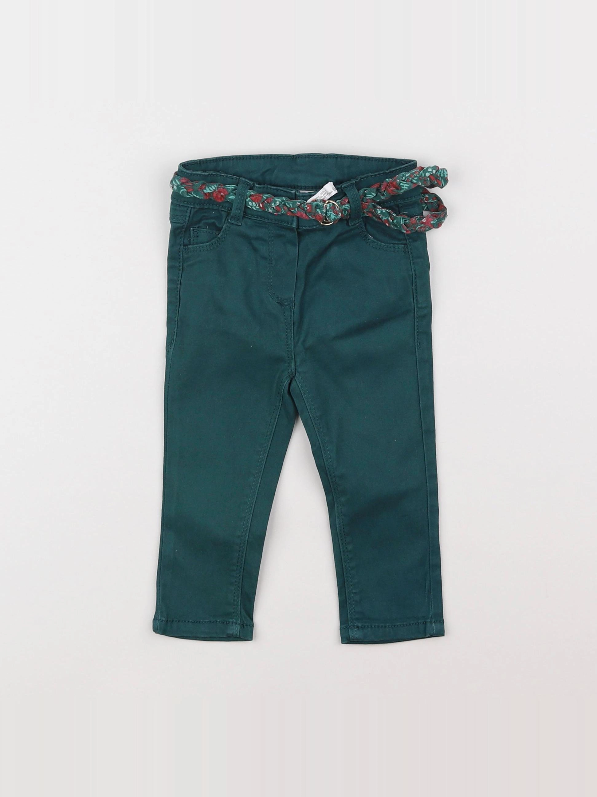 Tape à l'oeil - pantalon vert - 6 mois