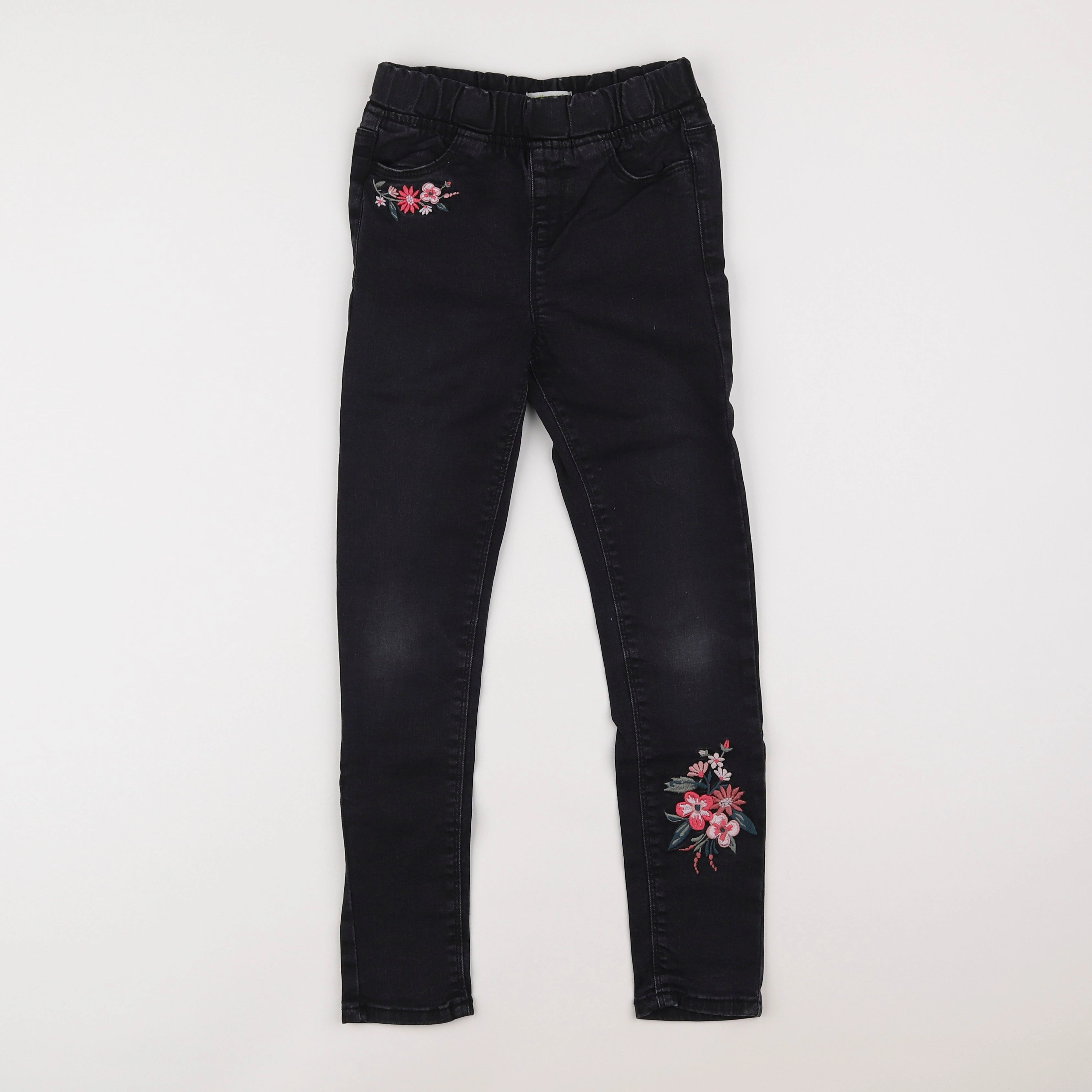 Vertbaudet - jegging noir - 8 ans