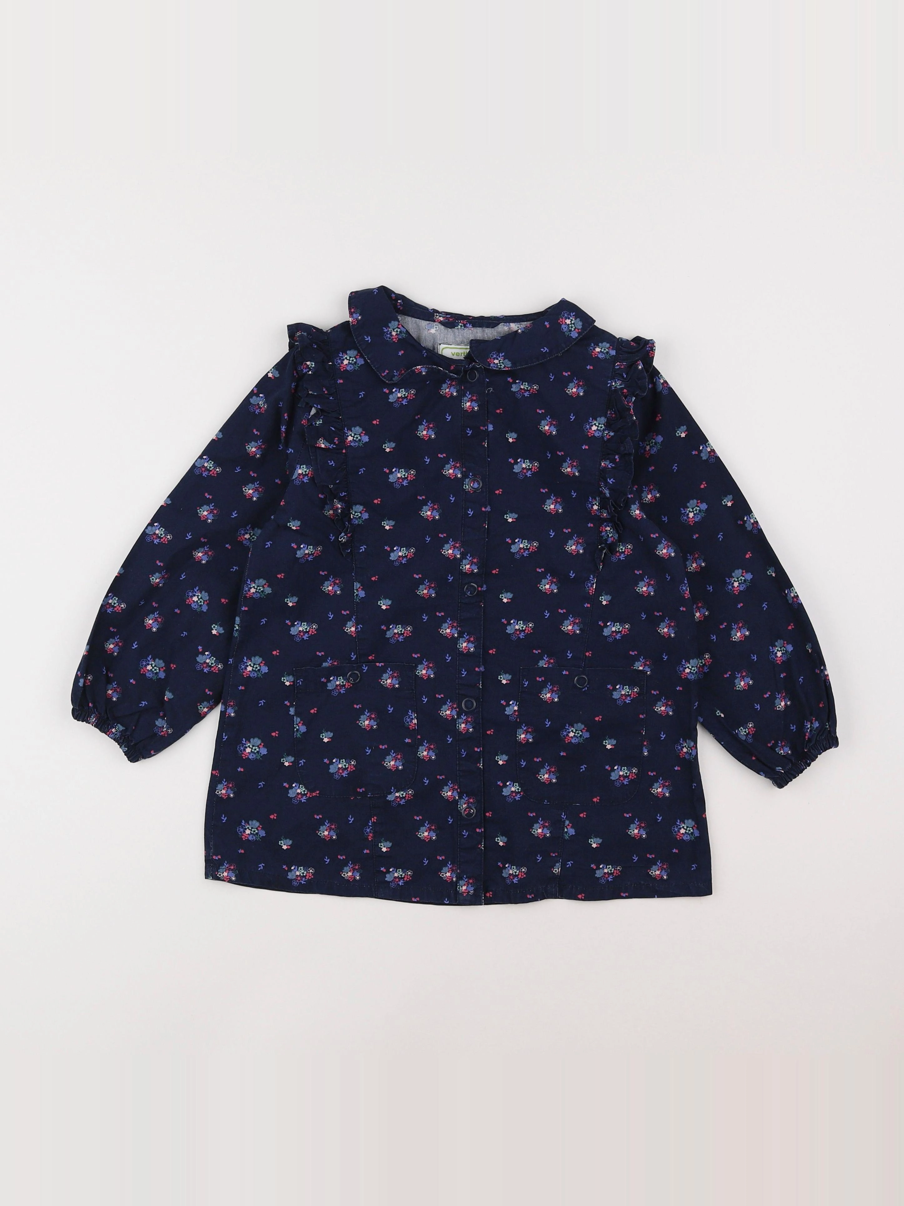 Vertbaudet - robe bleu - 4 ans