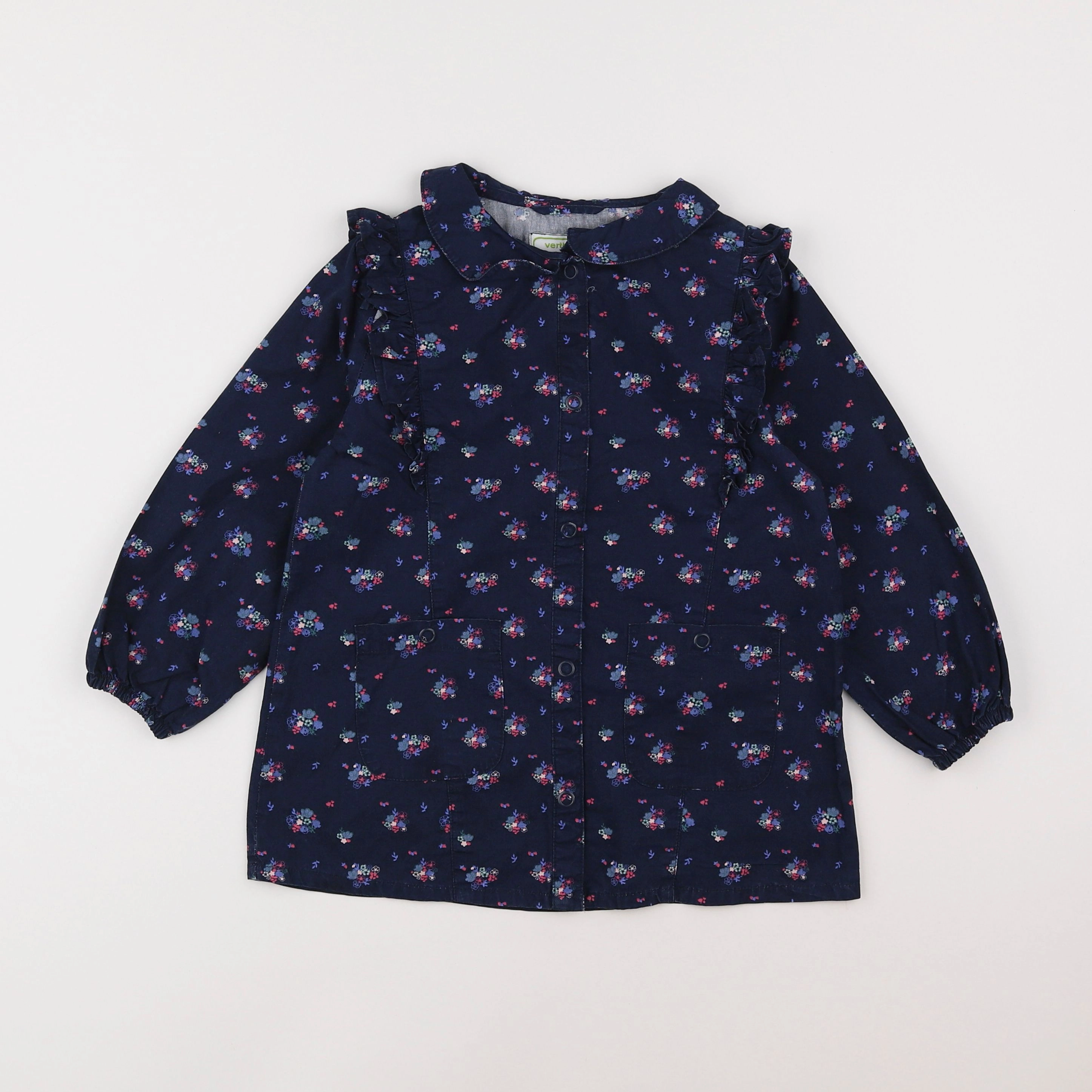 Vertbaudet - robe bleu - 4 ans