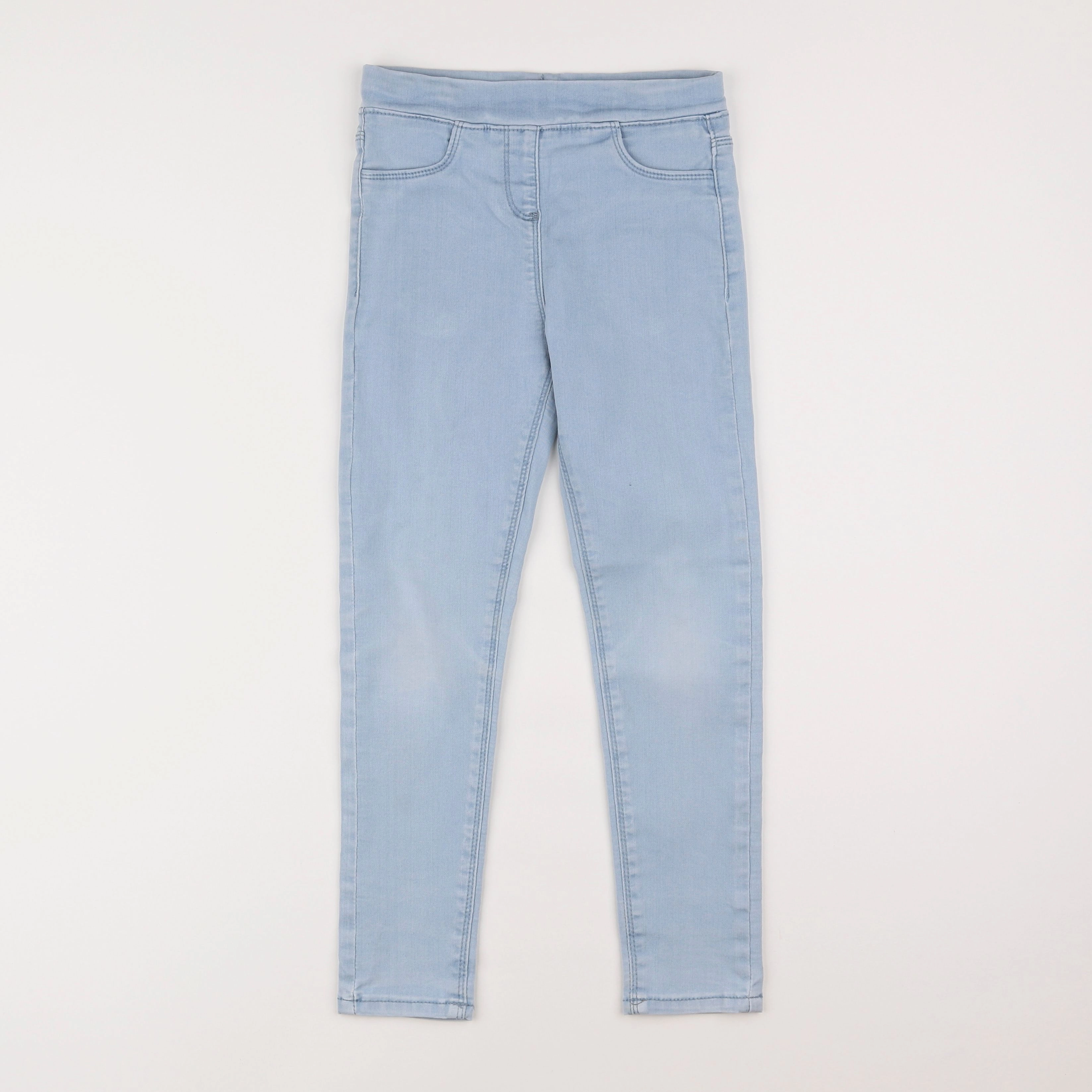 Vertbaudet - jegging bleu - 8 ans