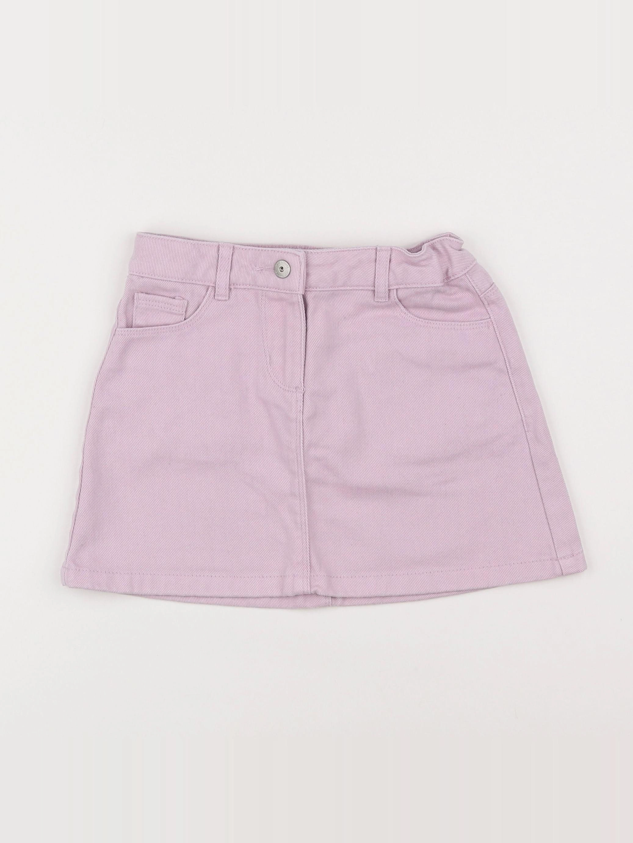 Vertbaudet - jupe violet - 8 ans