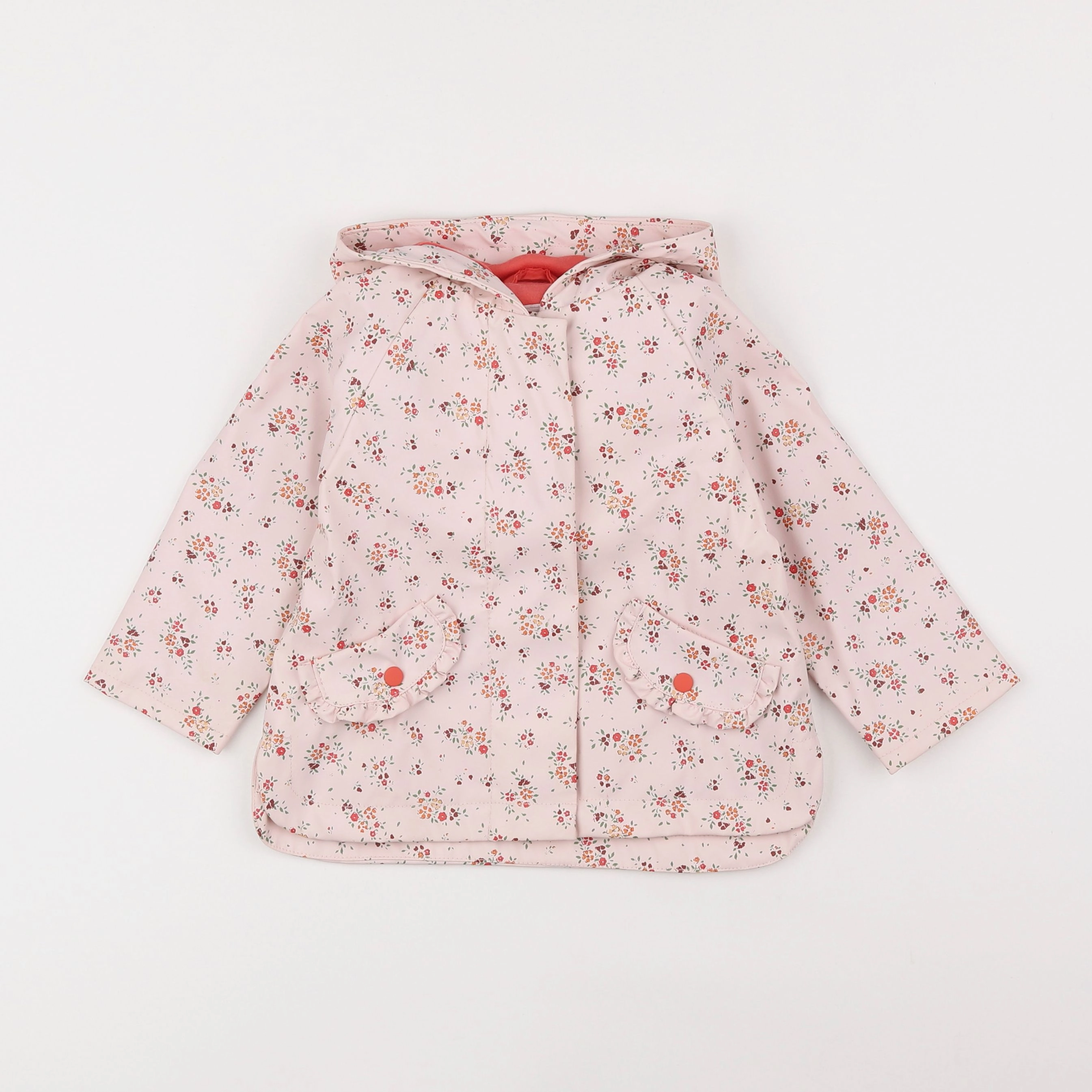 Vertbaudet - imperméable rose - 2 ans