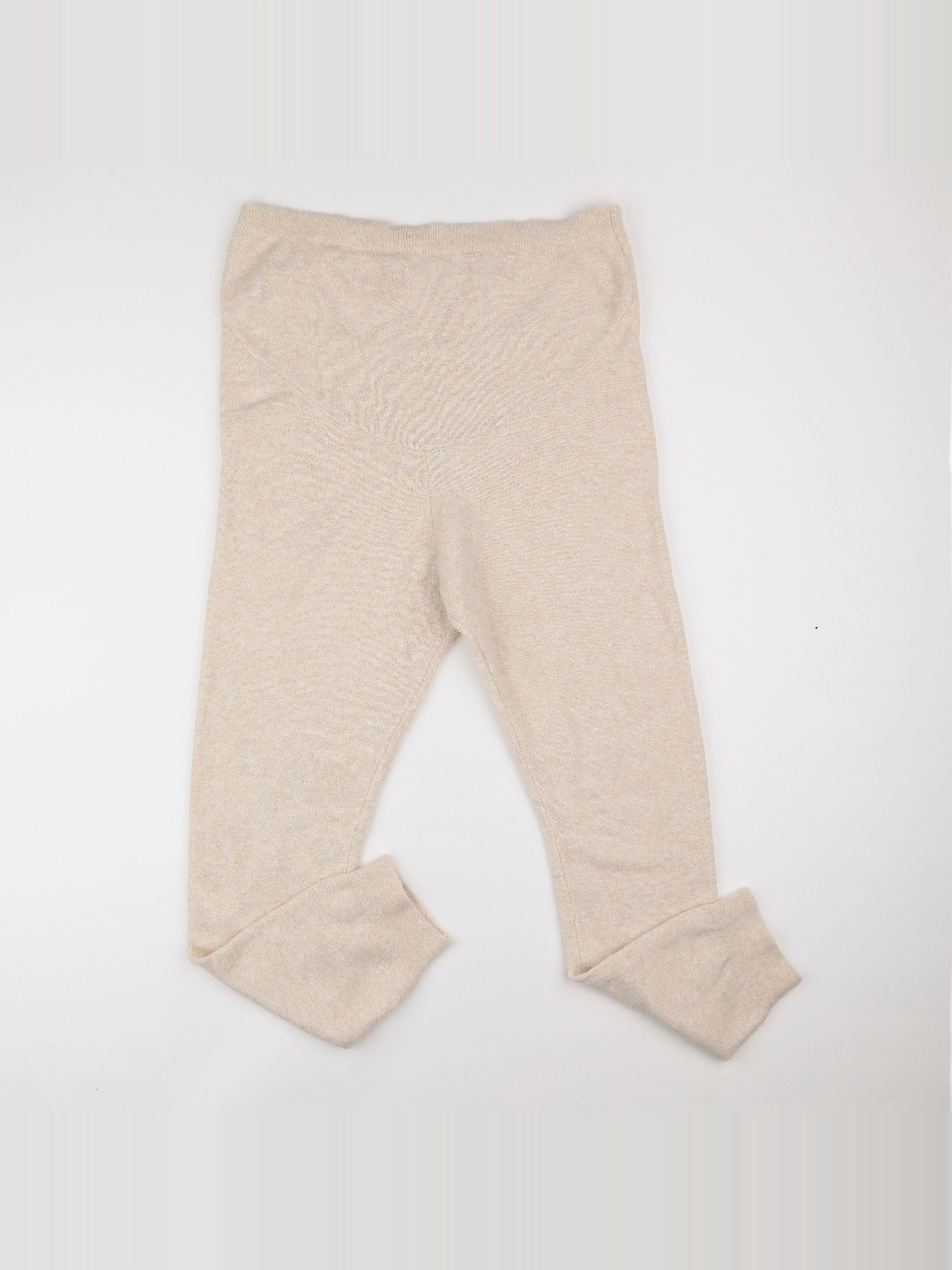 Vertbaudet - legging grossesse beige - 42 à 44