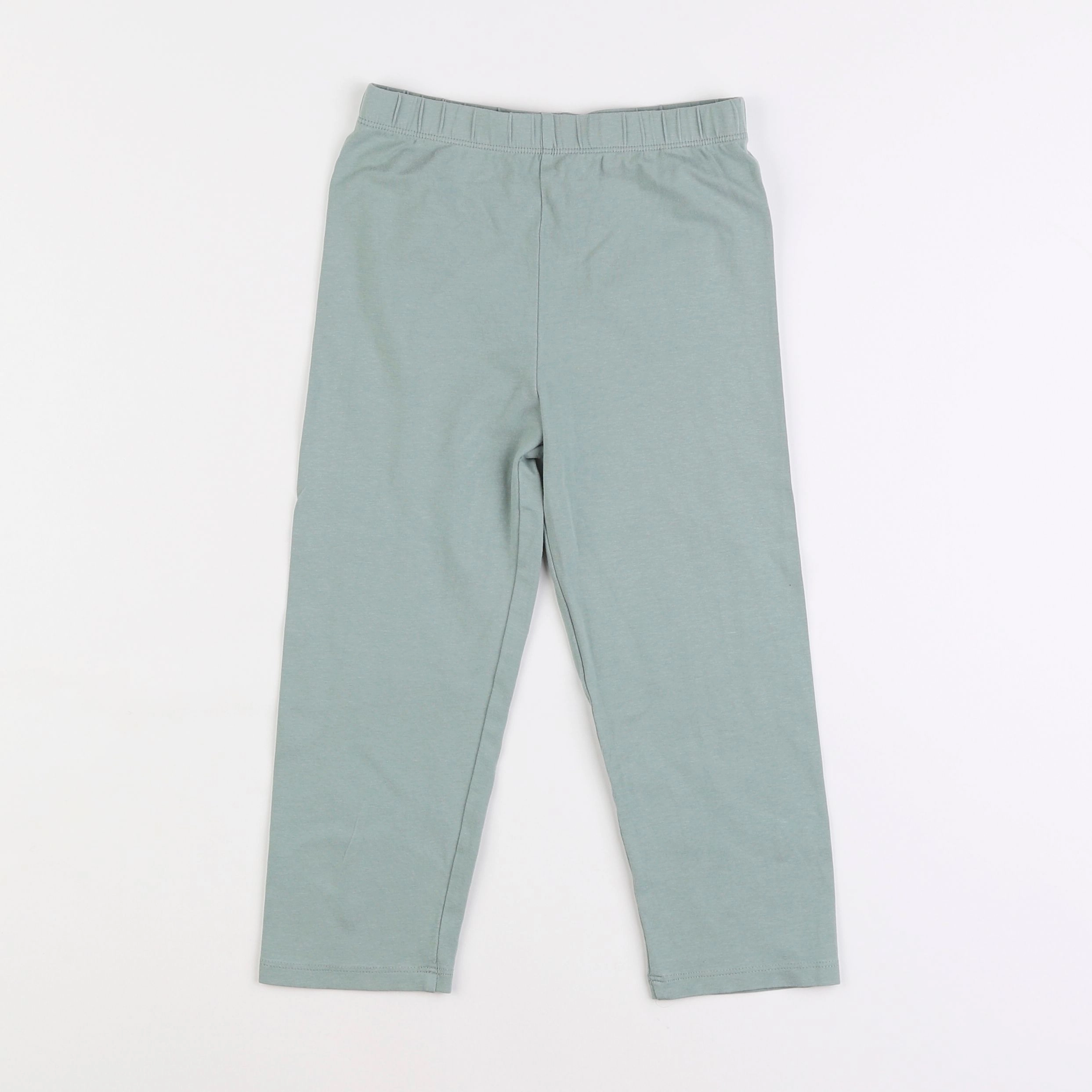 Vertbaudet - legging court vert - 9 ans