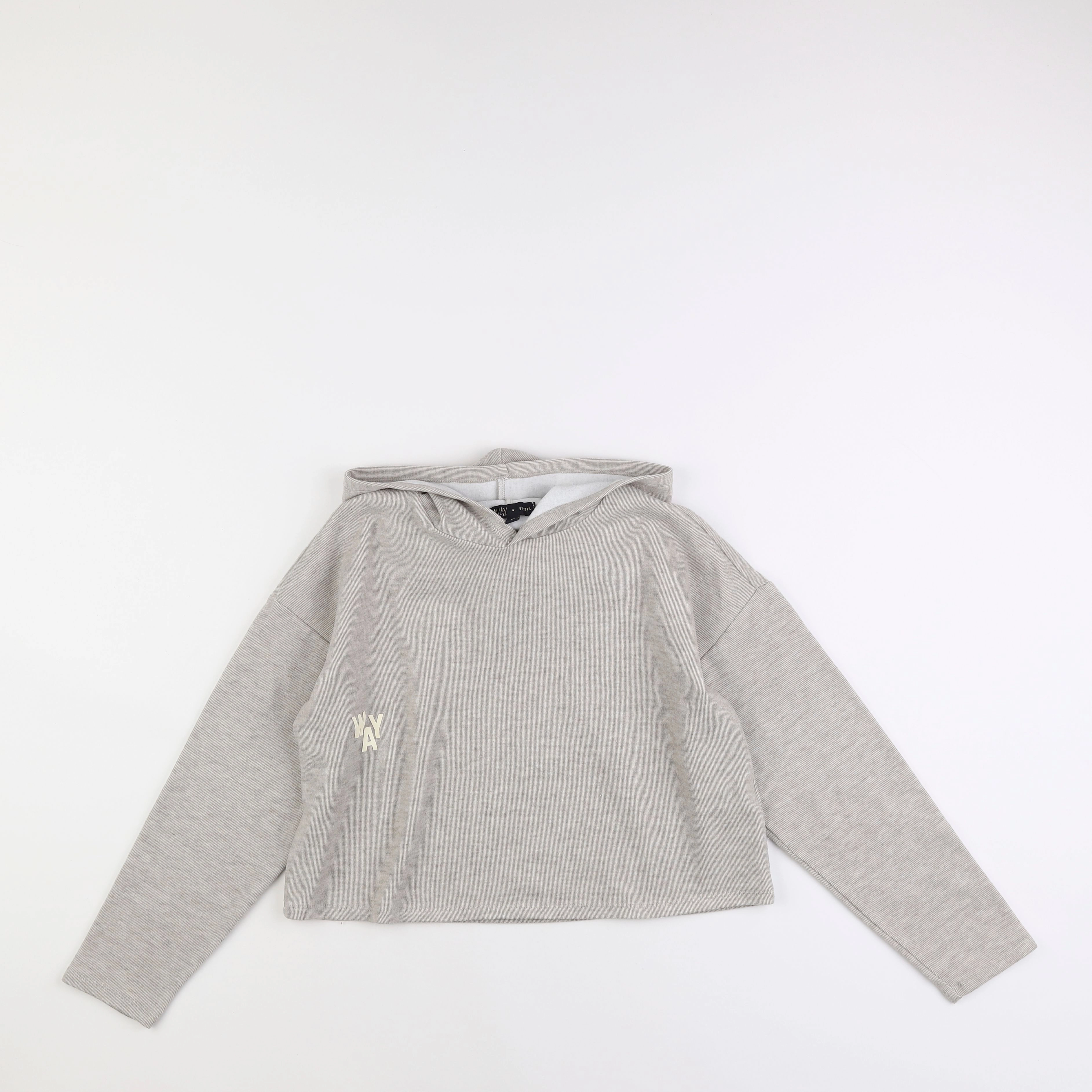 IKKS - sweat imprimé au dos beige - 12 ans