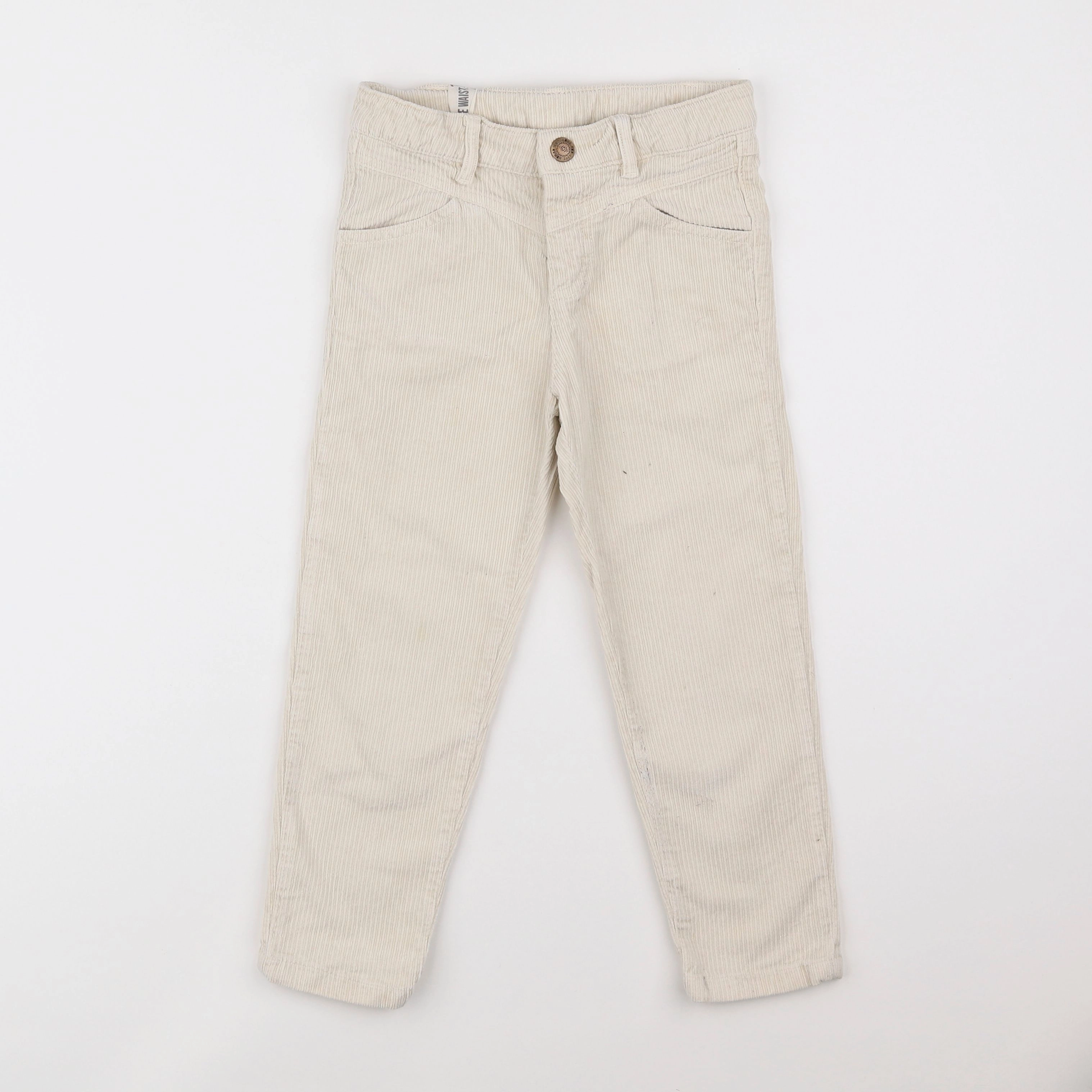 IKKS - pantalon blanc - 7 ans