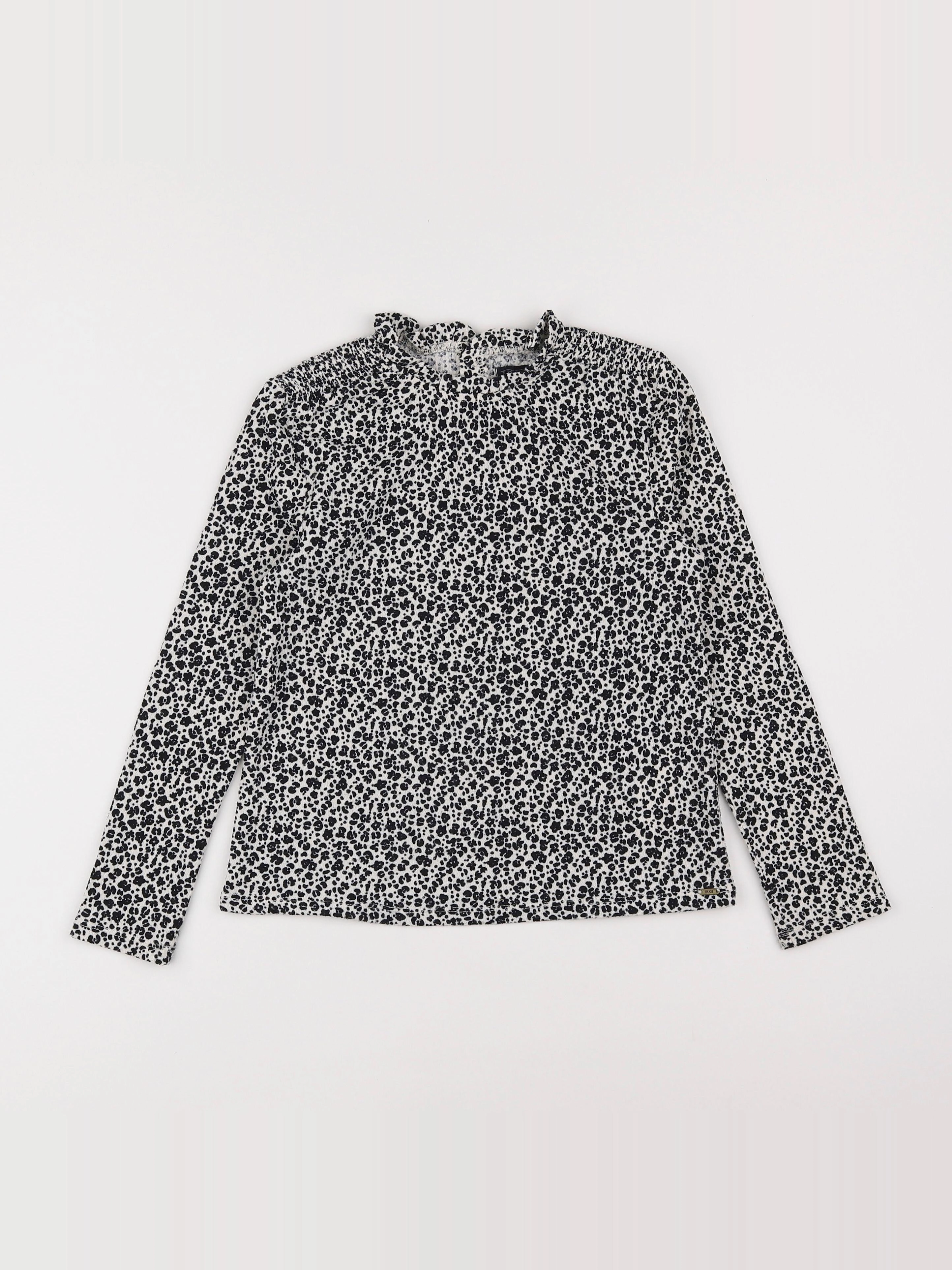 IKKS - blouse noir - 8 ans