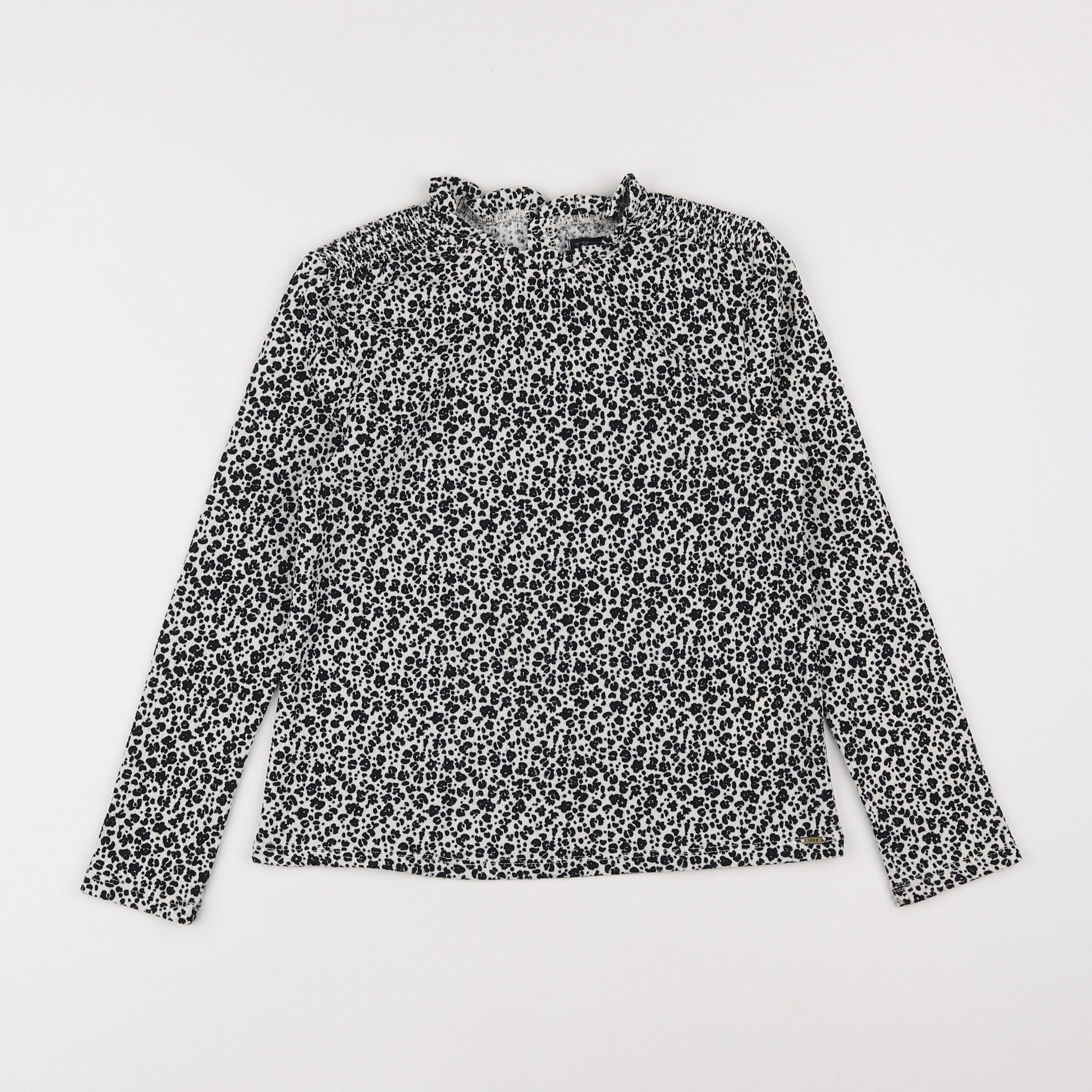 IKKS - blouse noir - 8 ans