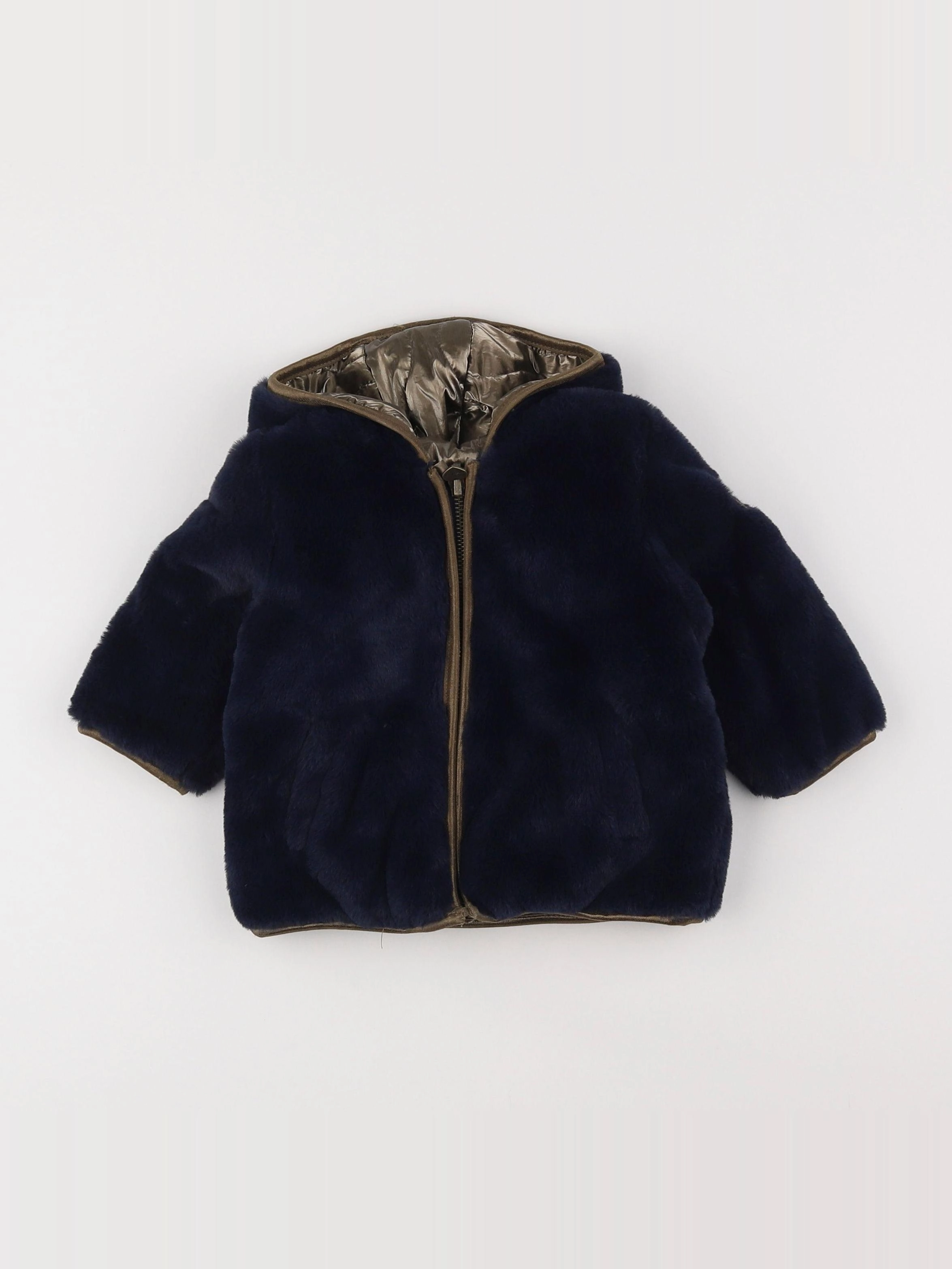 IKKS - doudoune bleu - 12 mois