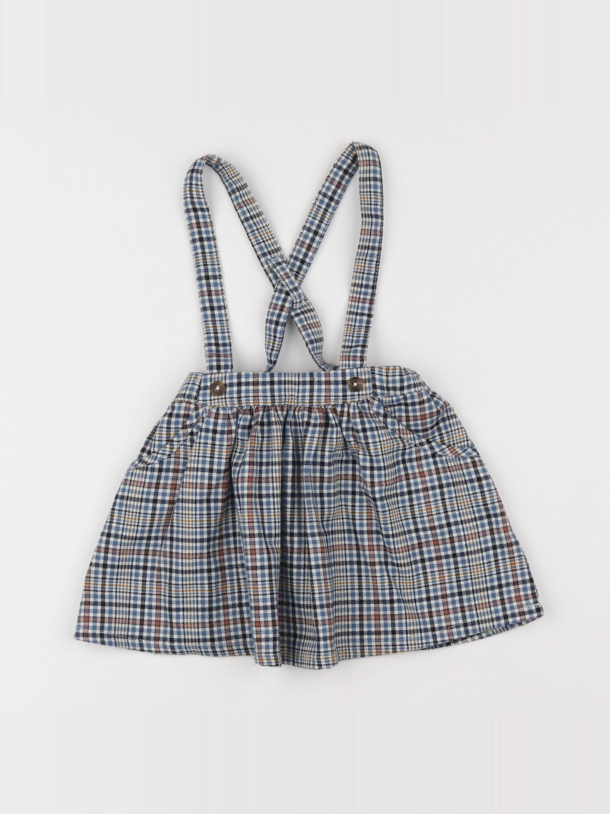 Vertbaudet - jupe bleu - 2 ans