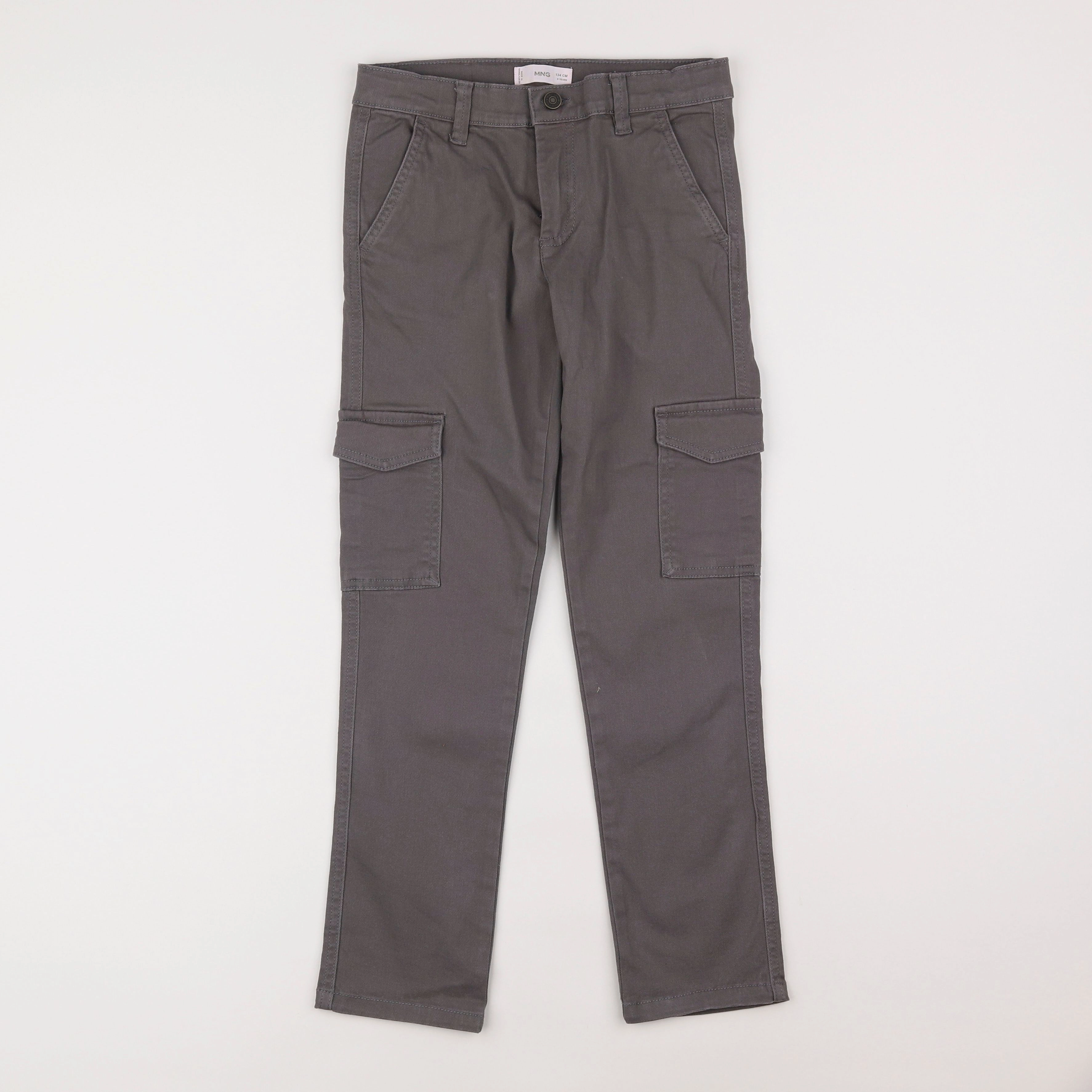 Mango - pantalon gris - 9 ans