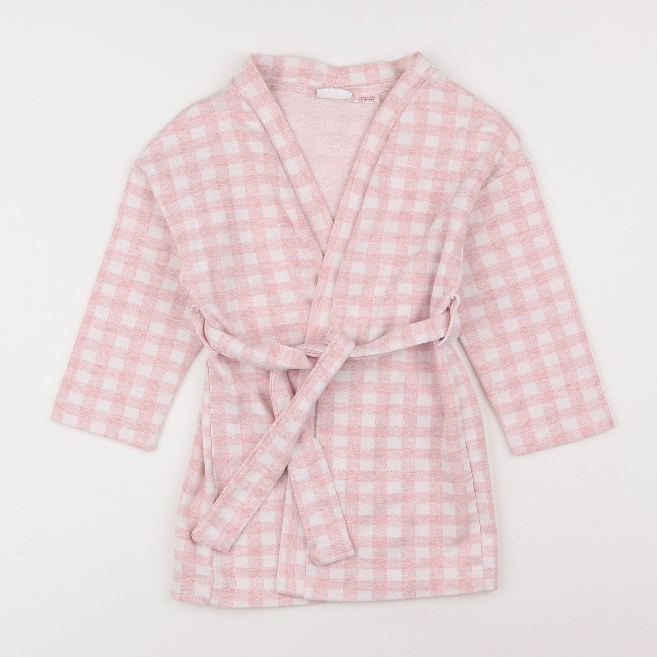 Mango - robe de chambre blanc, rose - 5/6 ans