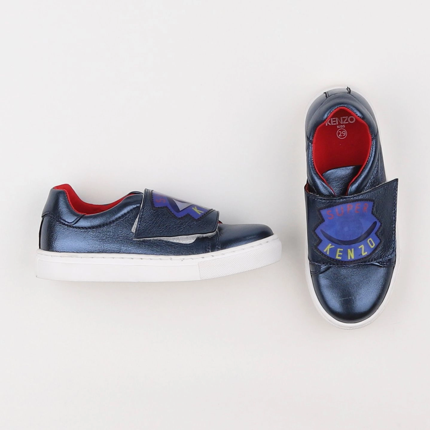 Kenzo - baskets bleu - pointure 29