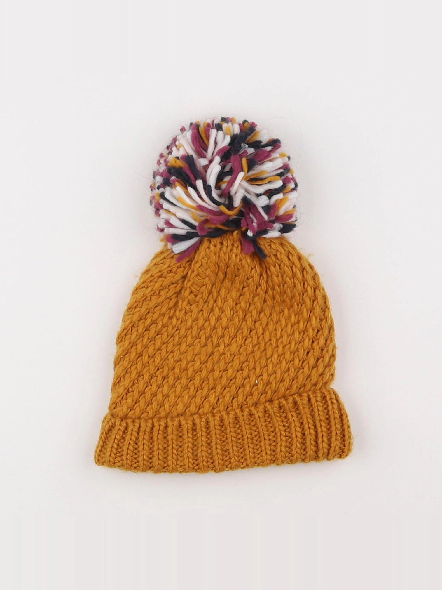 Vertbaudet - bonnet jaune - 8/10 ans