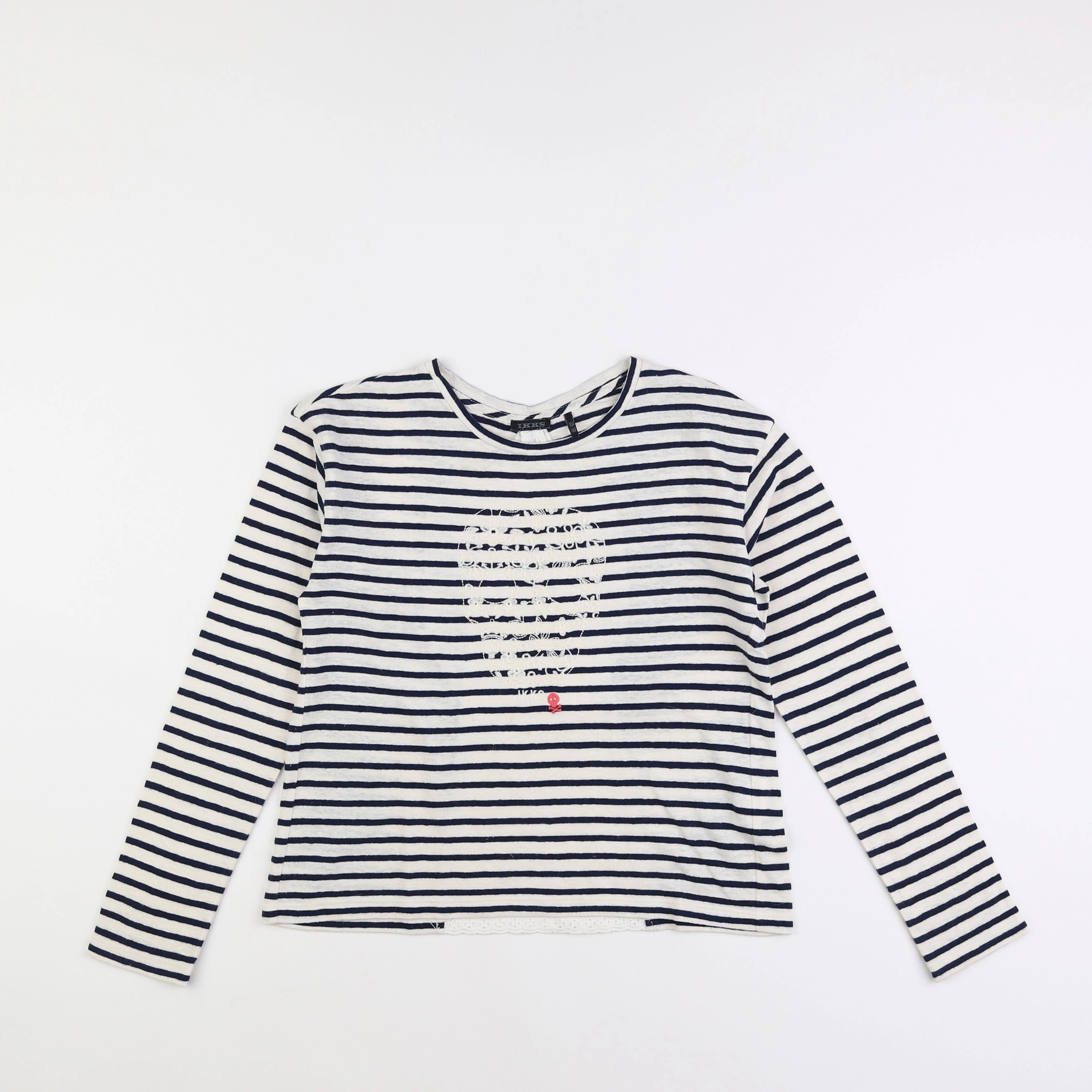 IKKS - tee-shirt bleu - 10 ans
