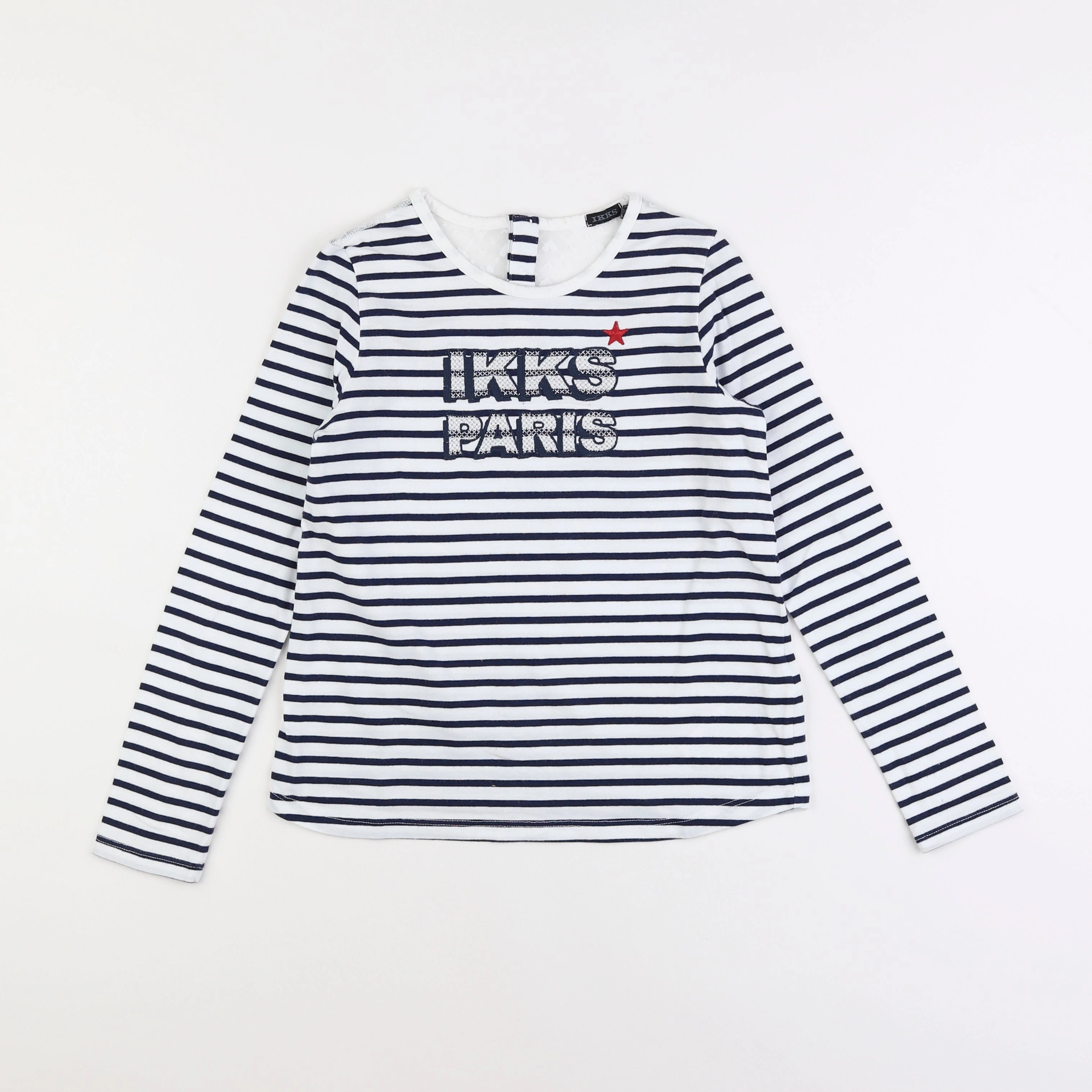 IKKS - tee-shirt bleu - 10 ans