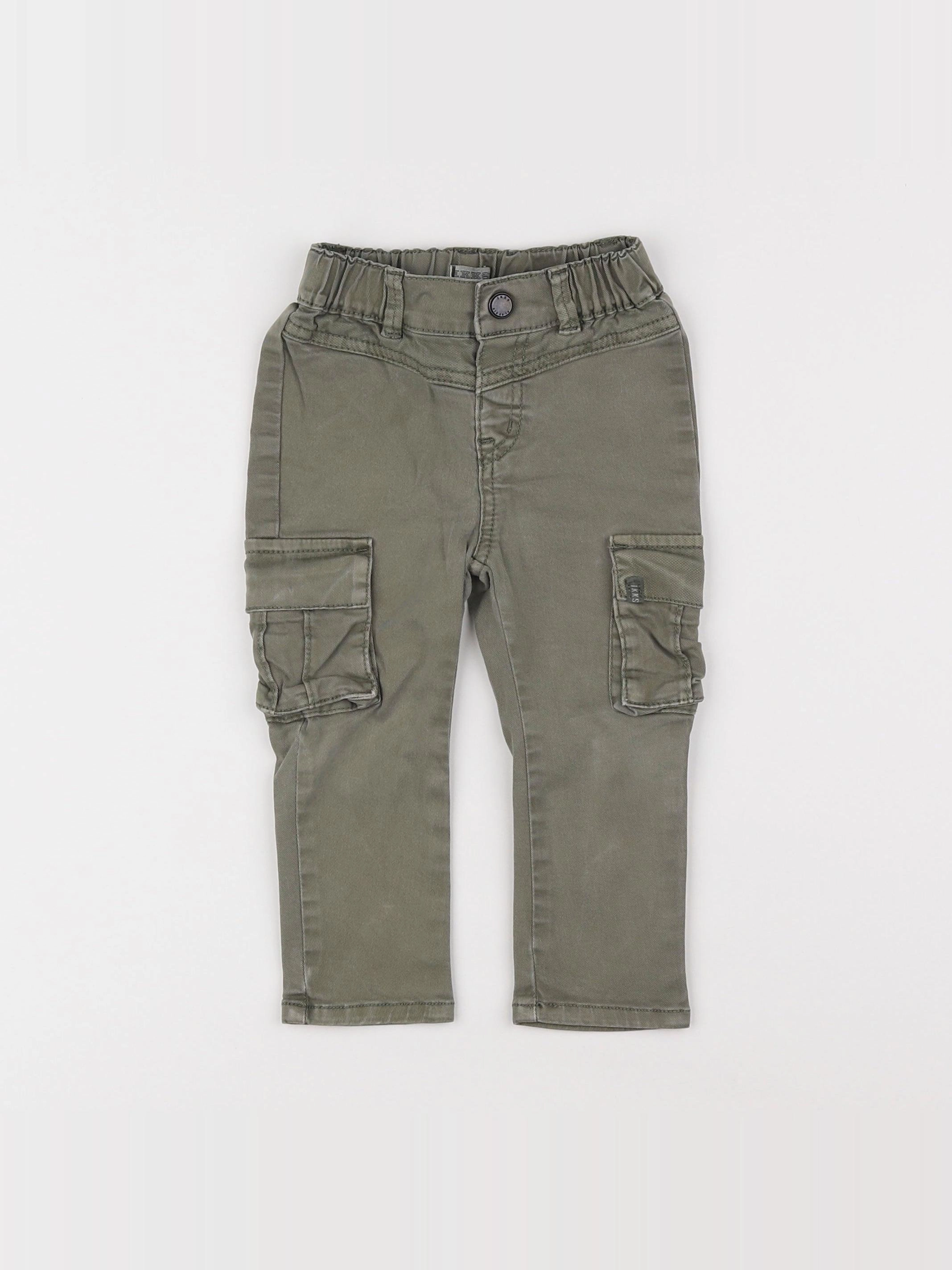 IKKS - pantalon vert - 18 mois
