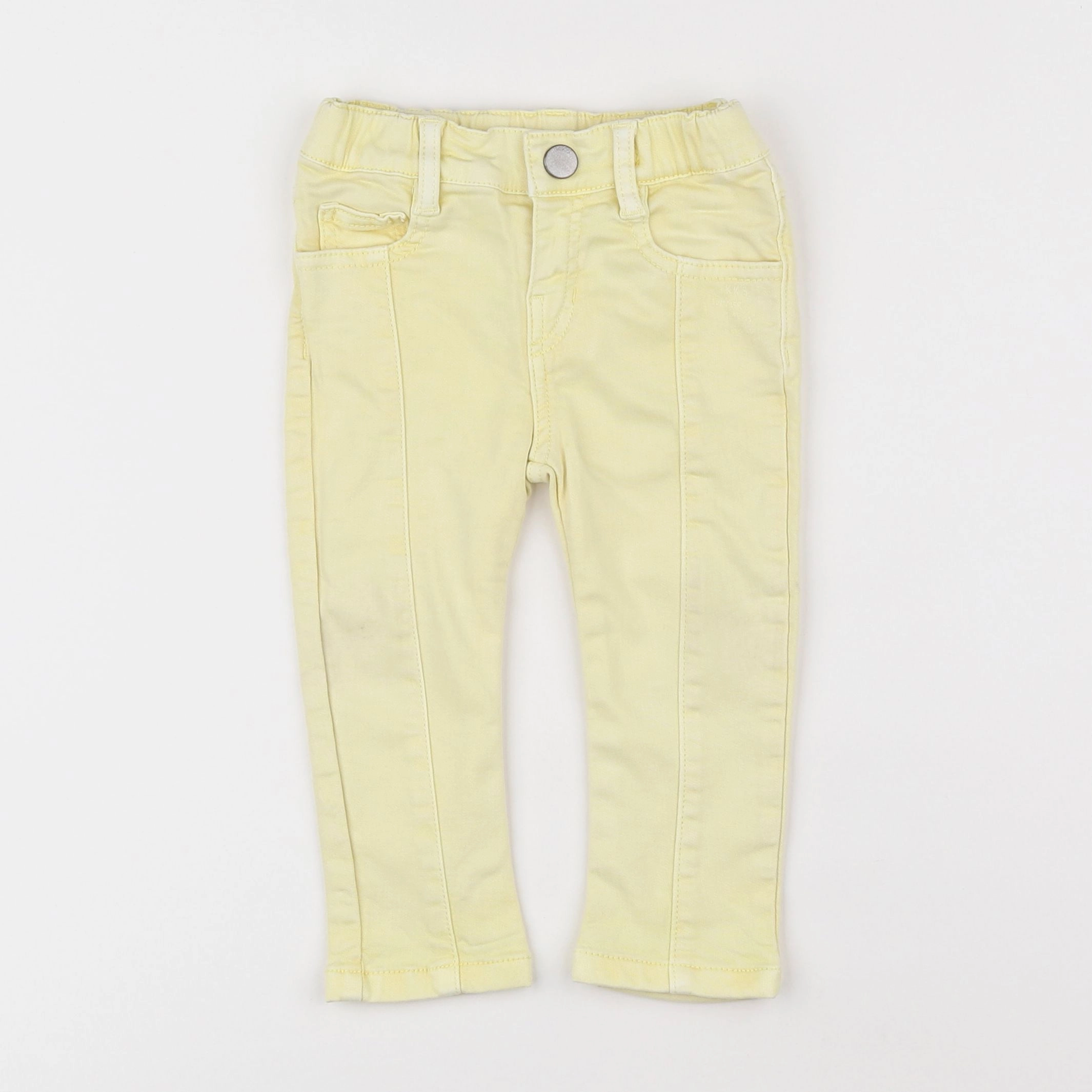 IKKS - pantalon jaune - 18 mois