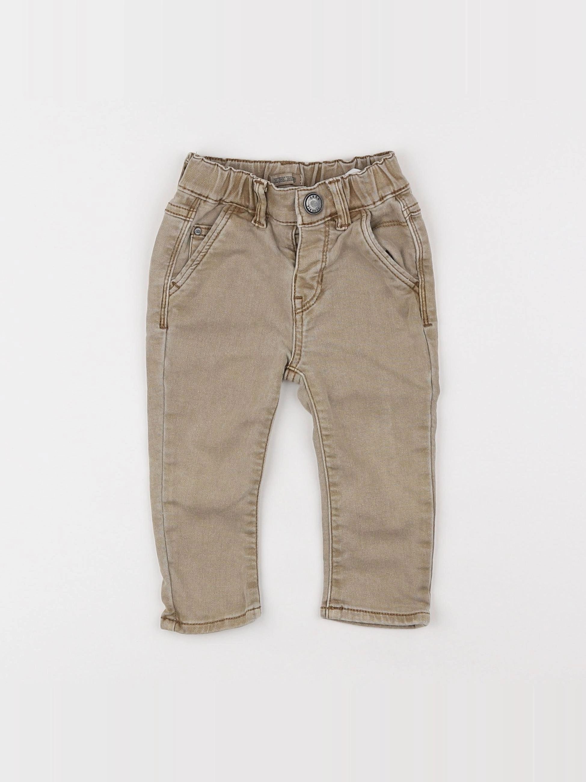 IKKS - jean beige - 12 mois