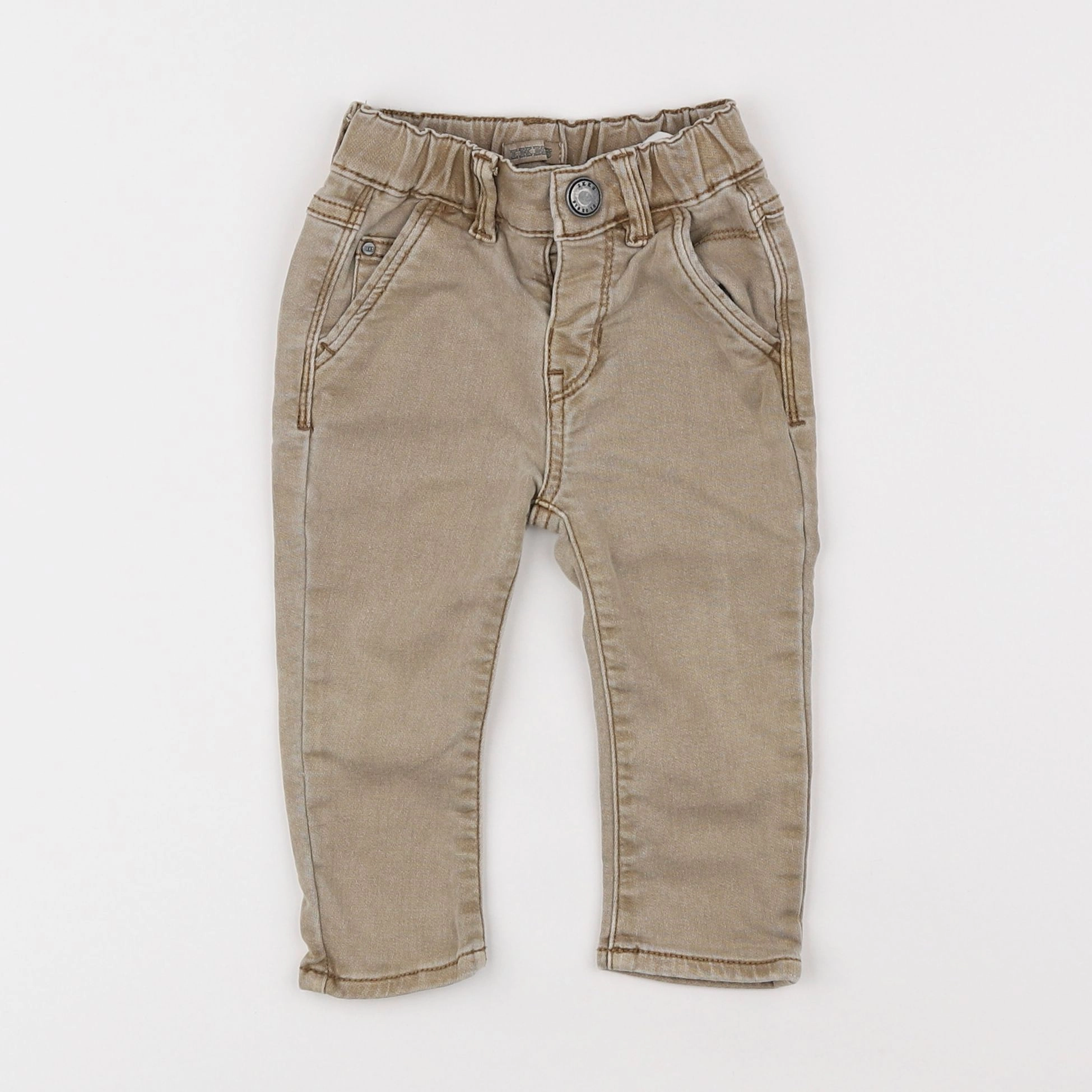 IKKS - jean beige - 12 mois