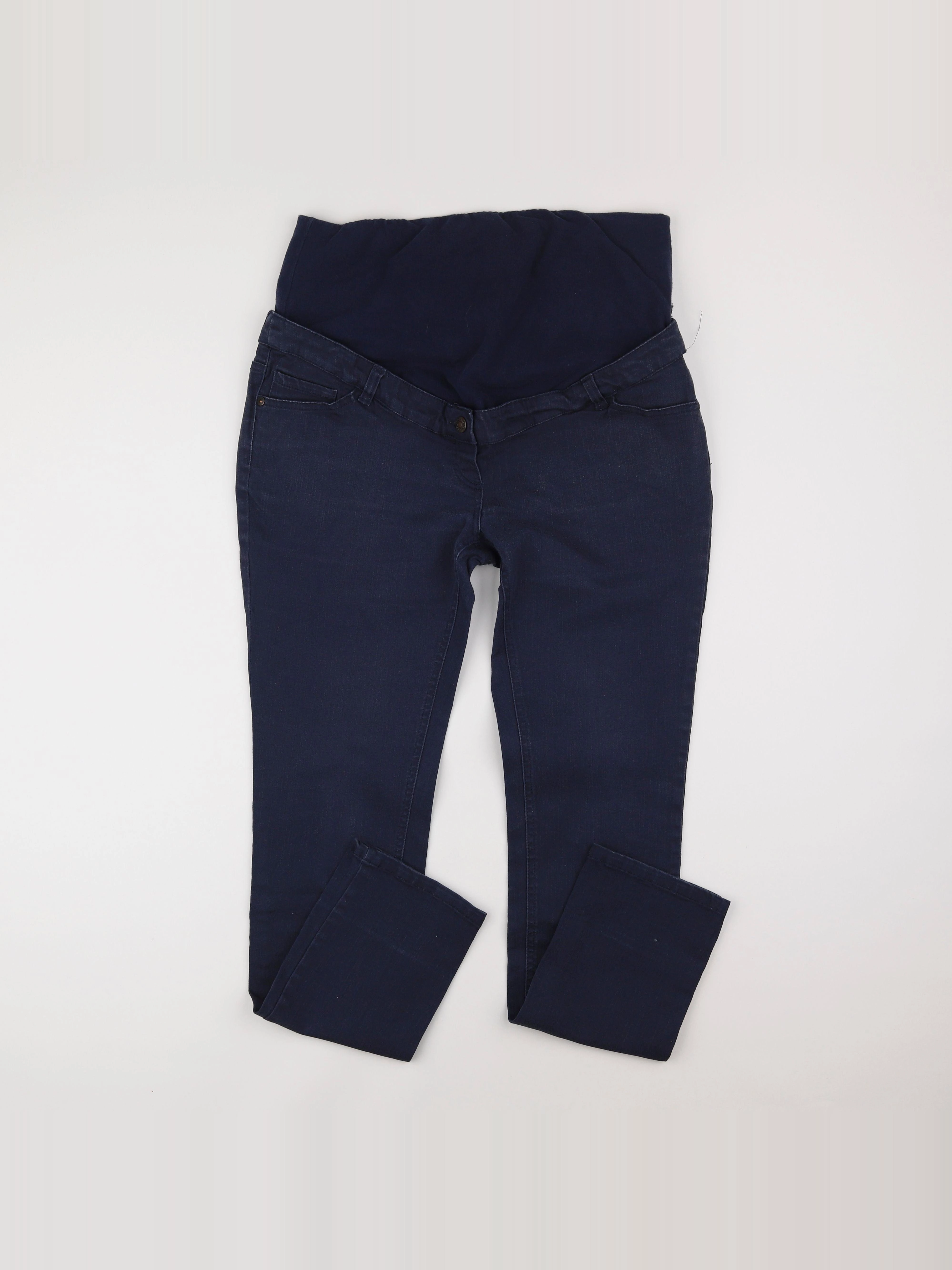 Vertbaudet - jean grossesse bleu - 44