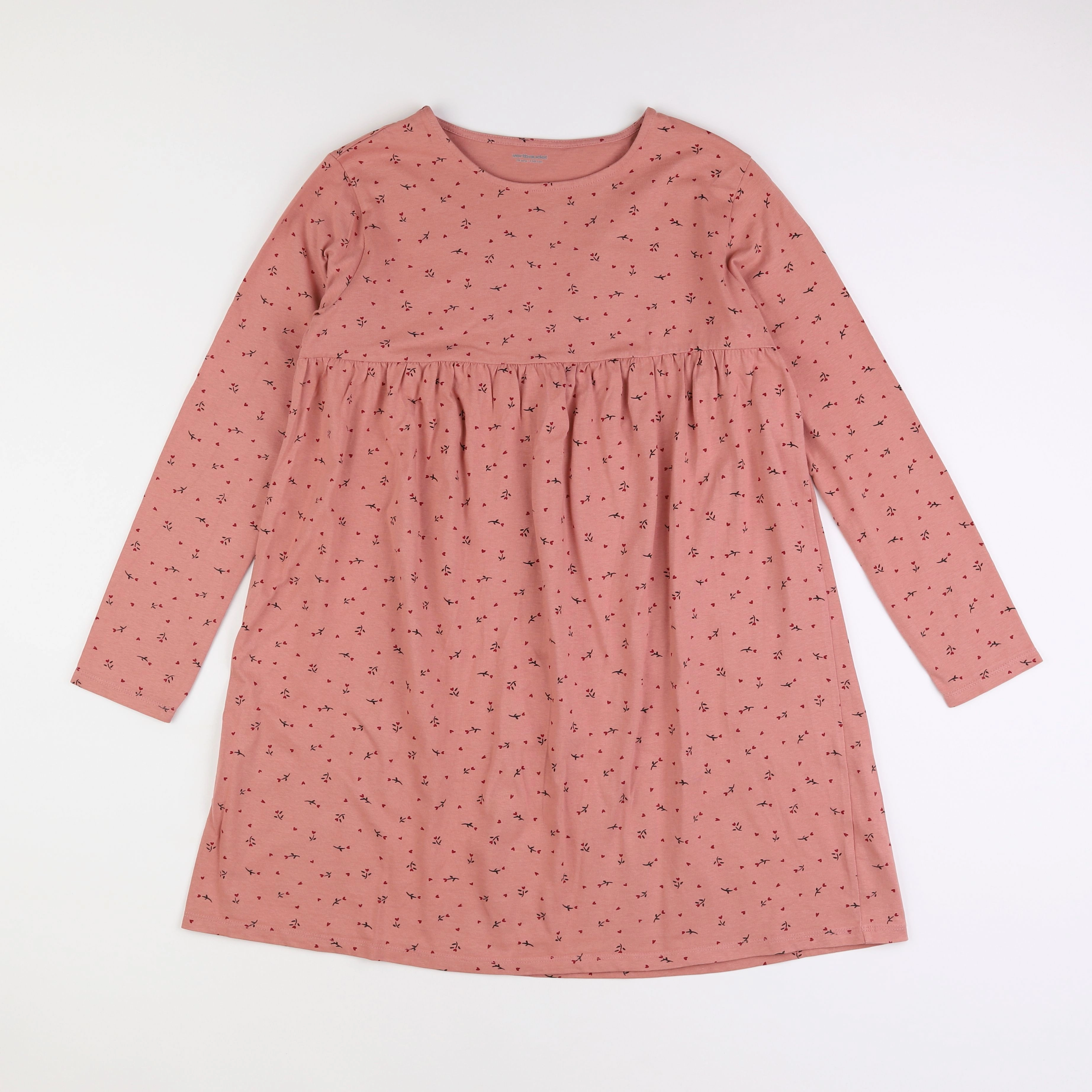 Vertbaudet - robe rose - 14 ans