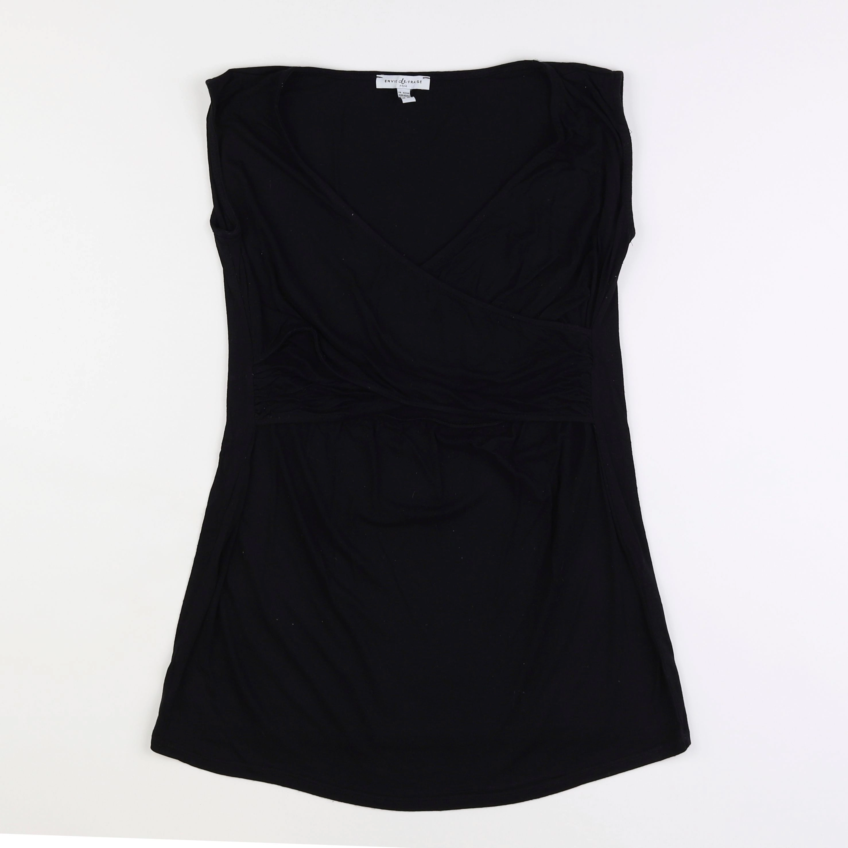 Envie de fraise - tee-shirt allaitement noir - 42 à 44
