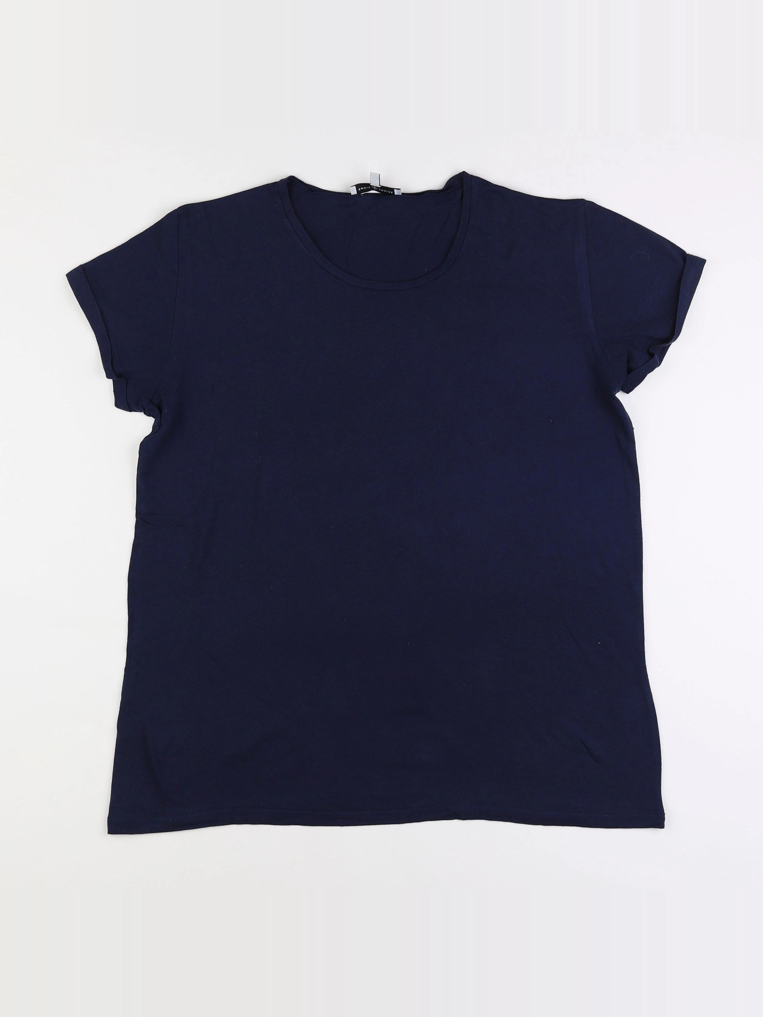 Envie de fraise - tee-shirt grossesse bleu - 42 à 44
