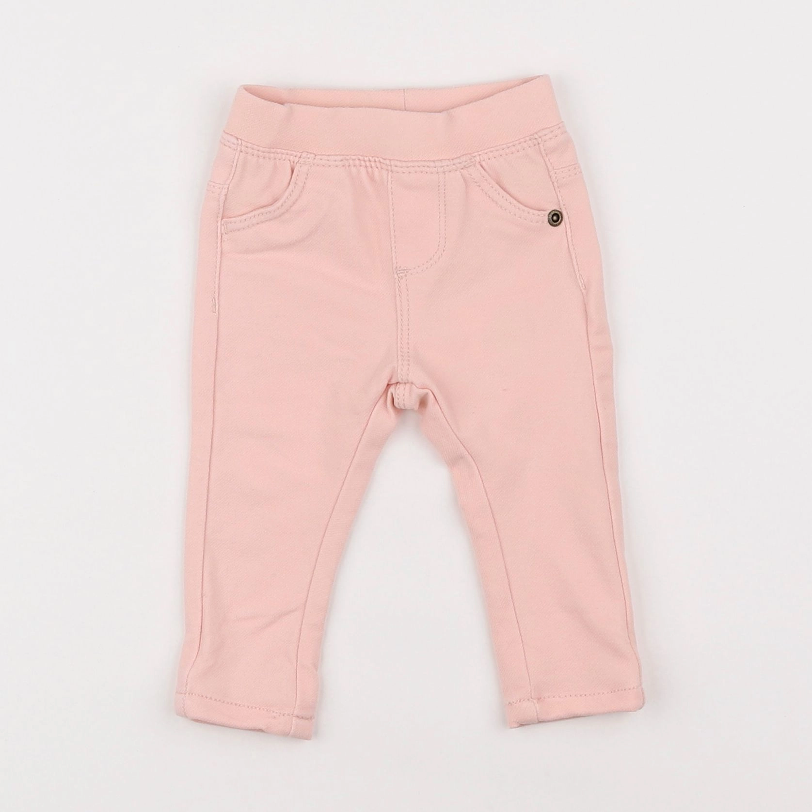 Vertbaudet - jegging rose - 3 mois