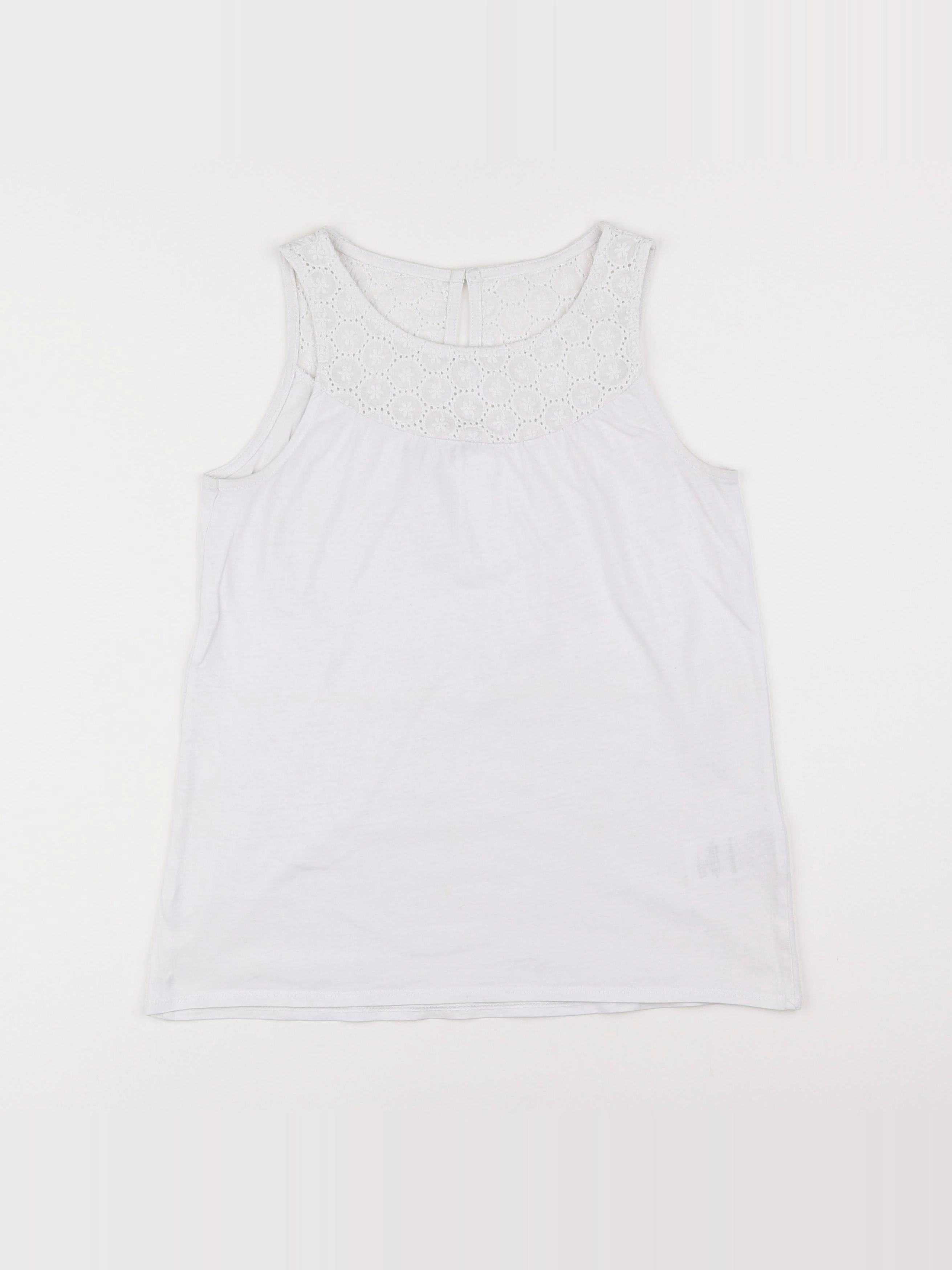 Vertbaudet - tee-shirt blanc - 12 ans