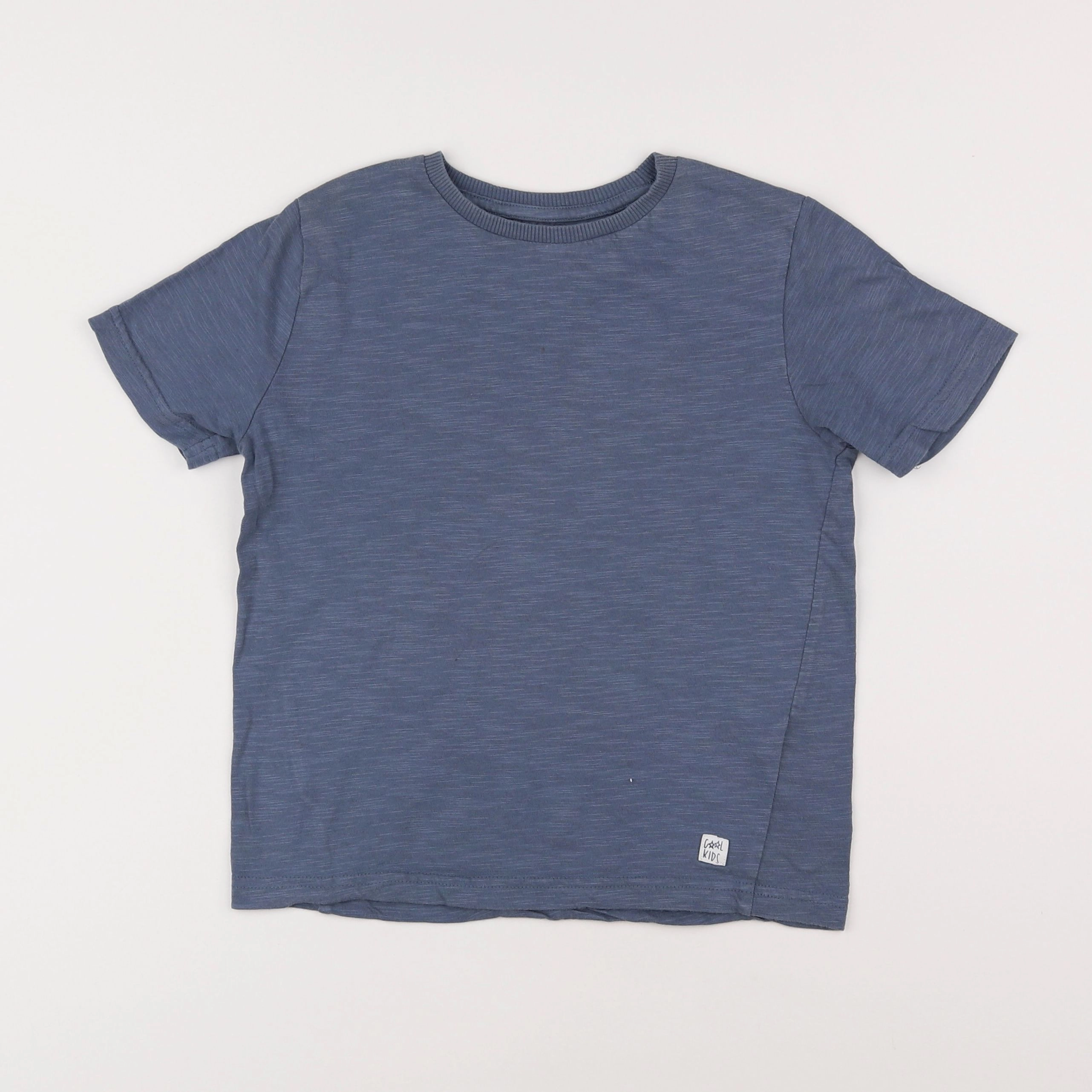 Vertbaudet - tee-shirt bleu - 8 ans