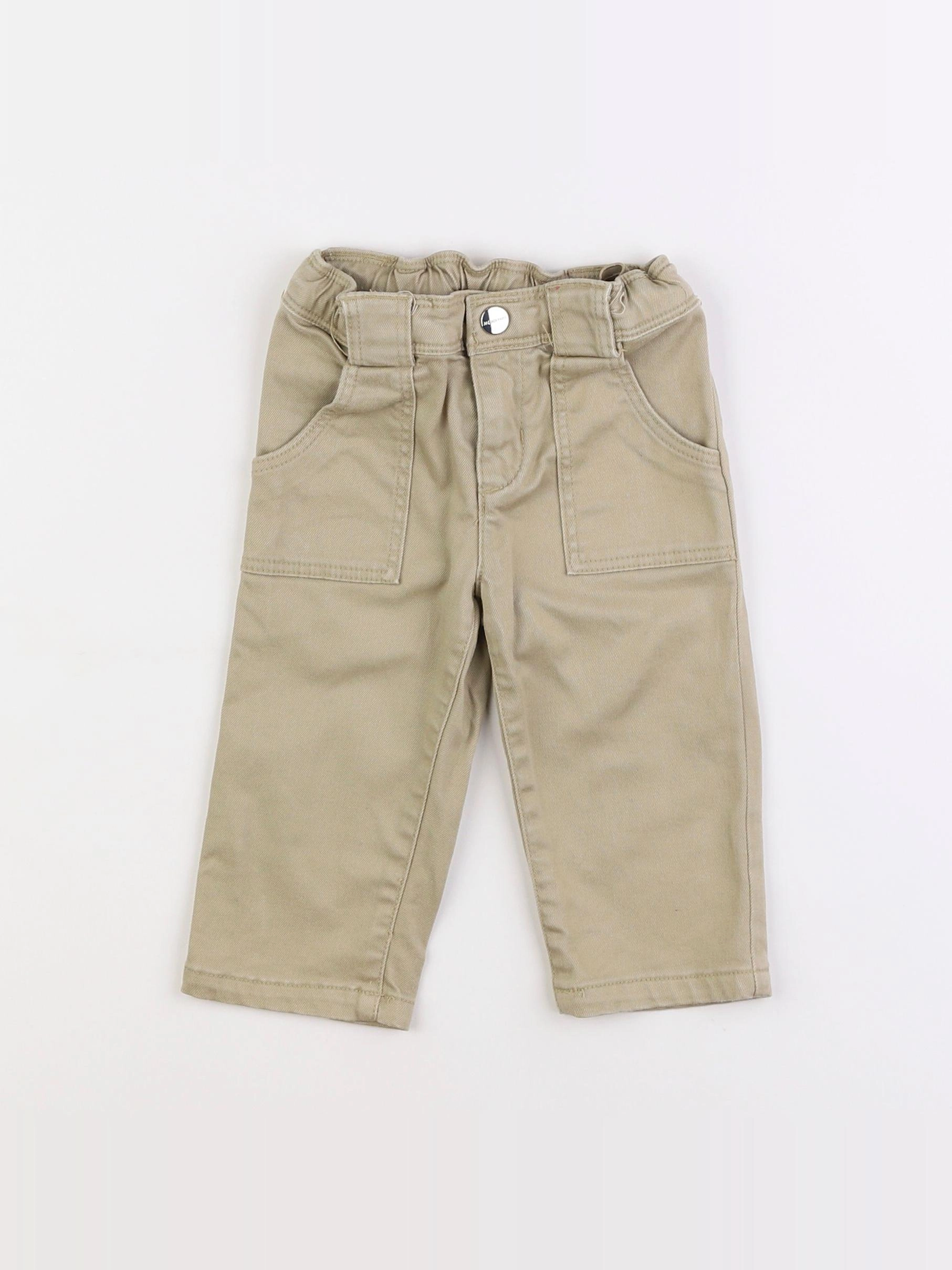 Jacadi - jean beige - 12 mois