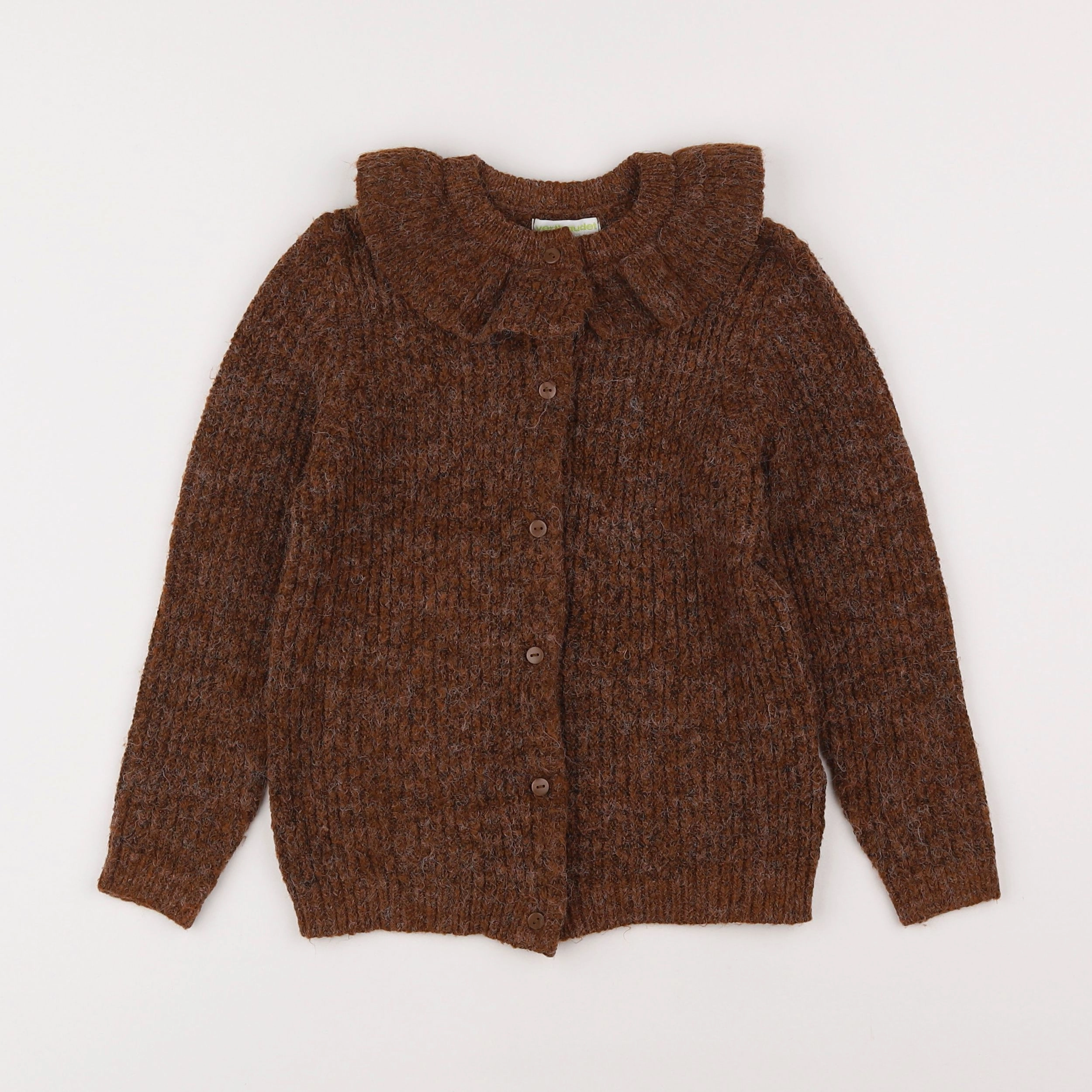 Vertbaudet - gilet marron - 6 ans