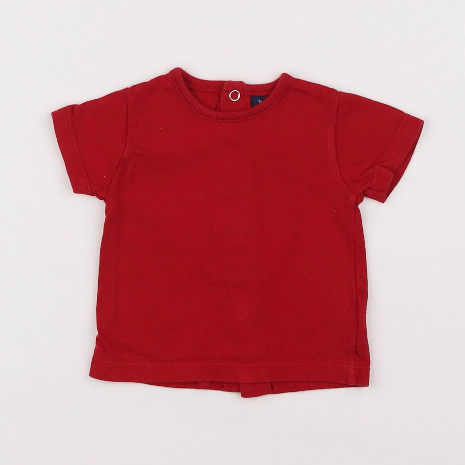 Terre de marins - tee-shirt rouge - 3 mois