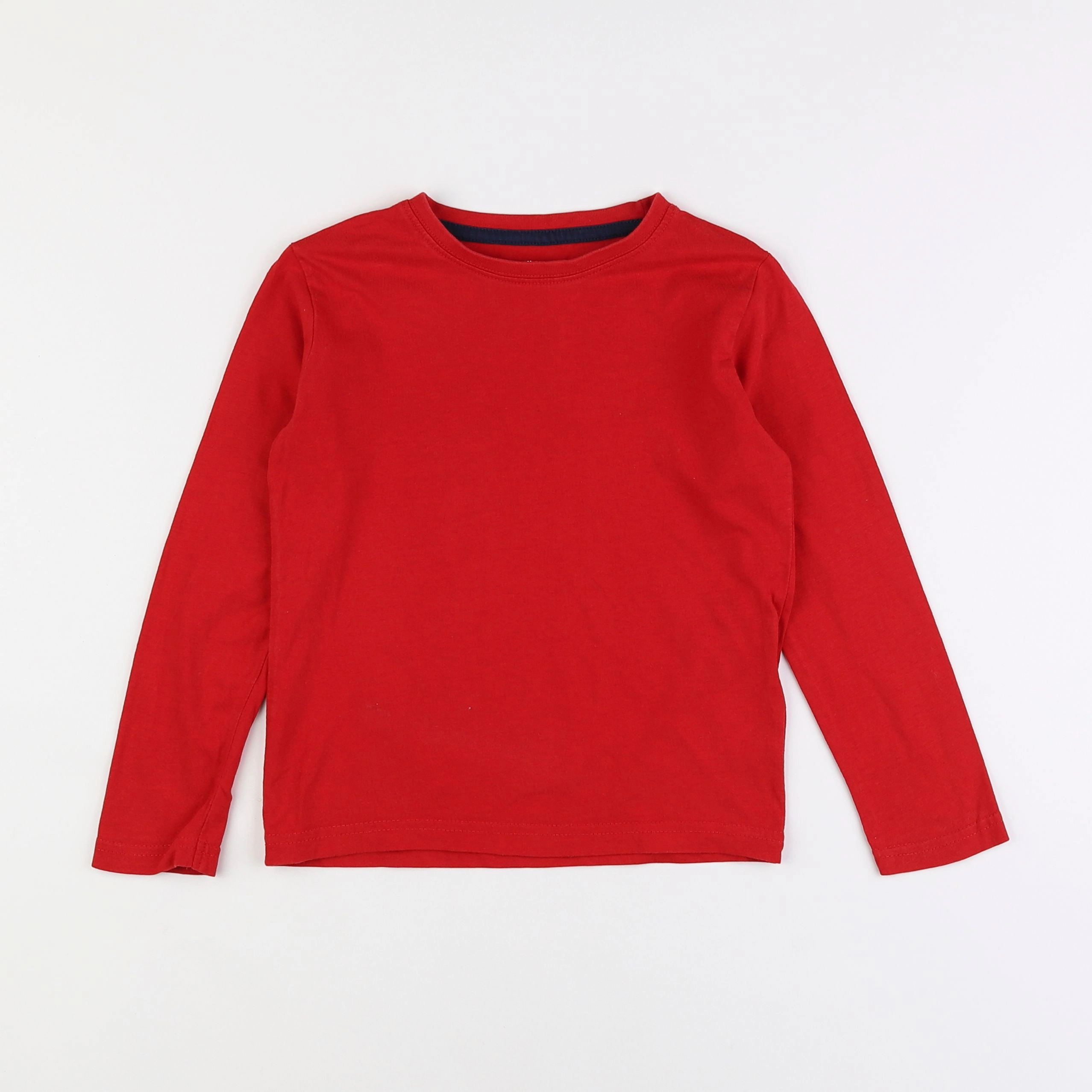 Vertbaudet - tee-shirt rouge - 6 ans