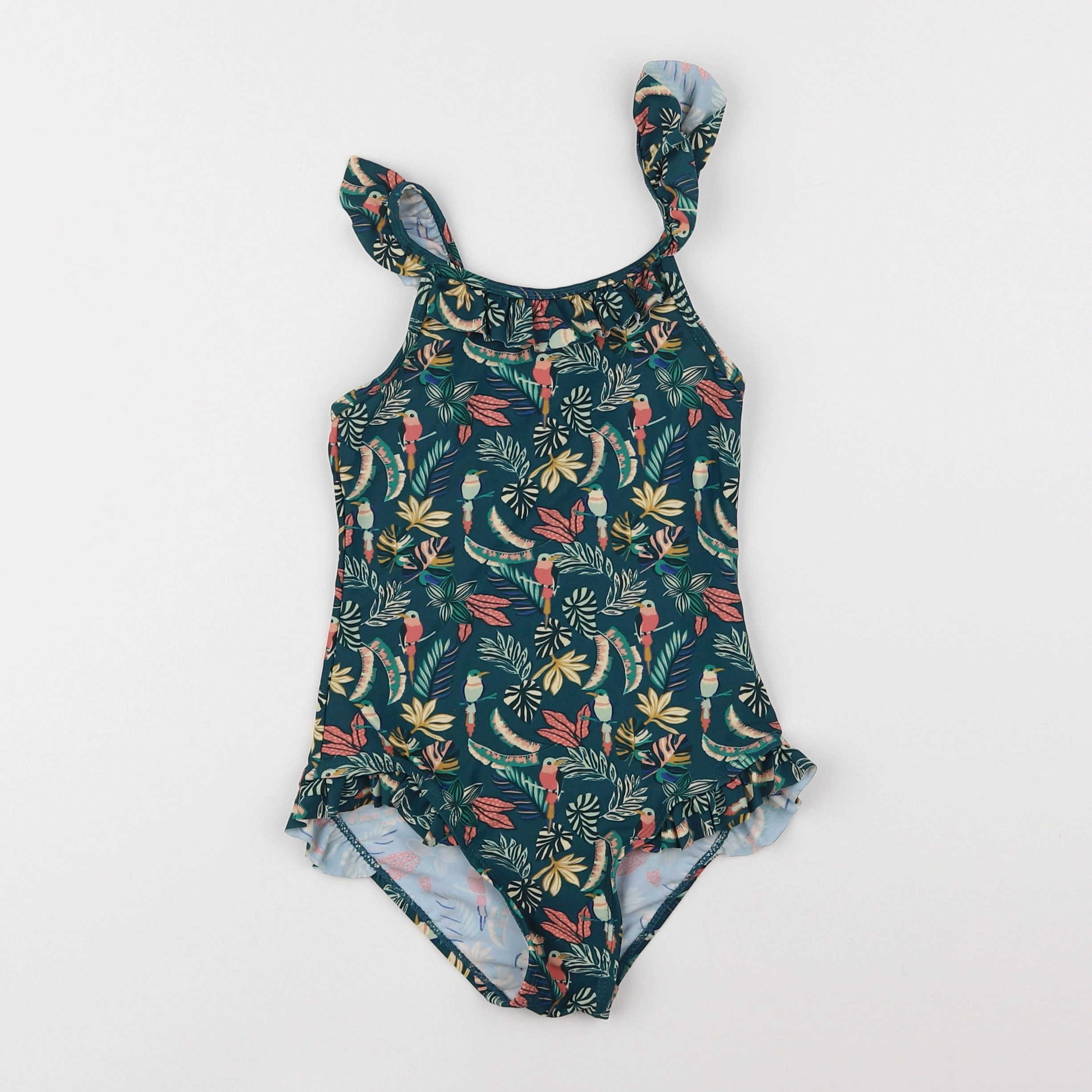 Vertbaudet - maillot de bain multicolore - 6 ans