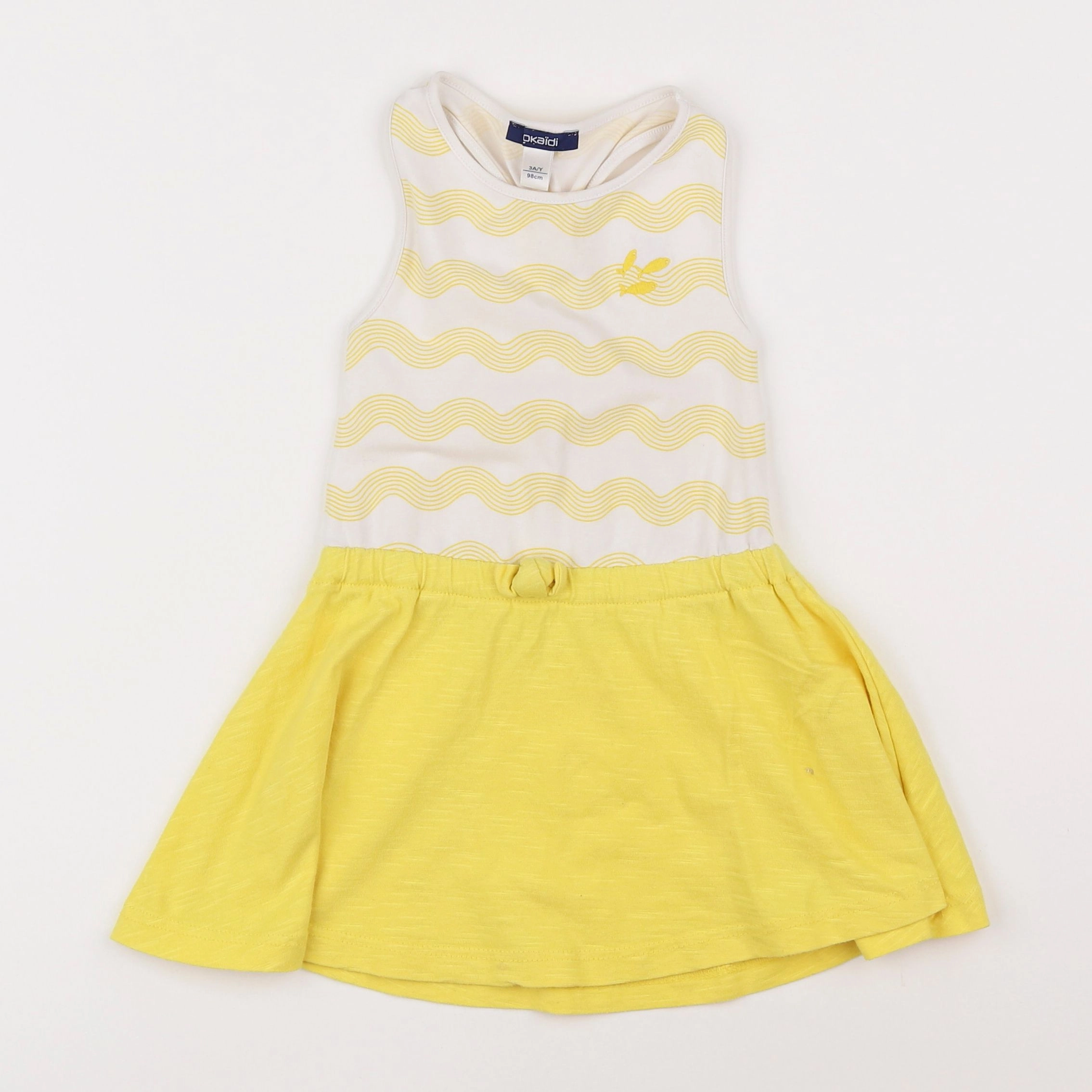 Okaidi - robe jaune - 3 ans