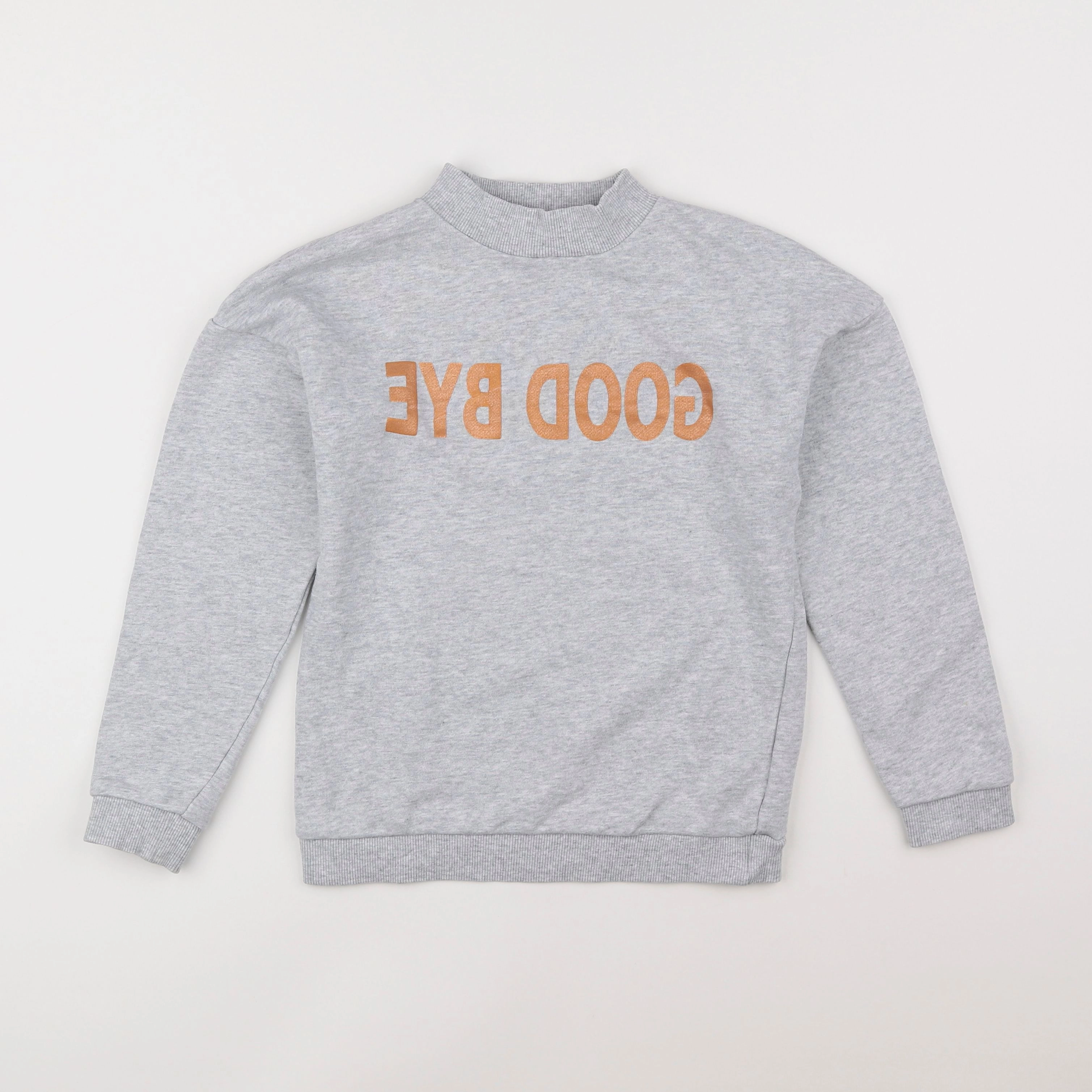 Galeries Lafayette - sweat gris - 10 ans